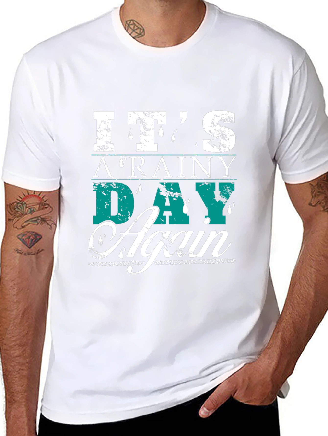 Rainy Day Graphic T-Shirt