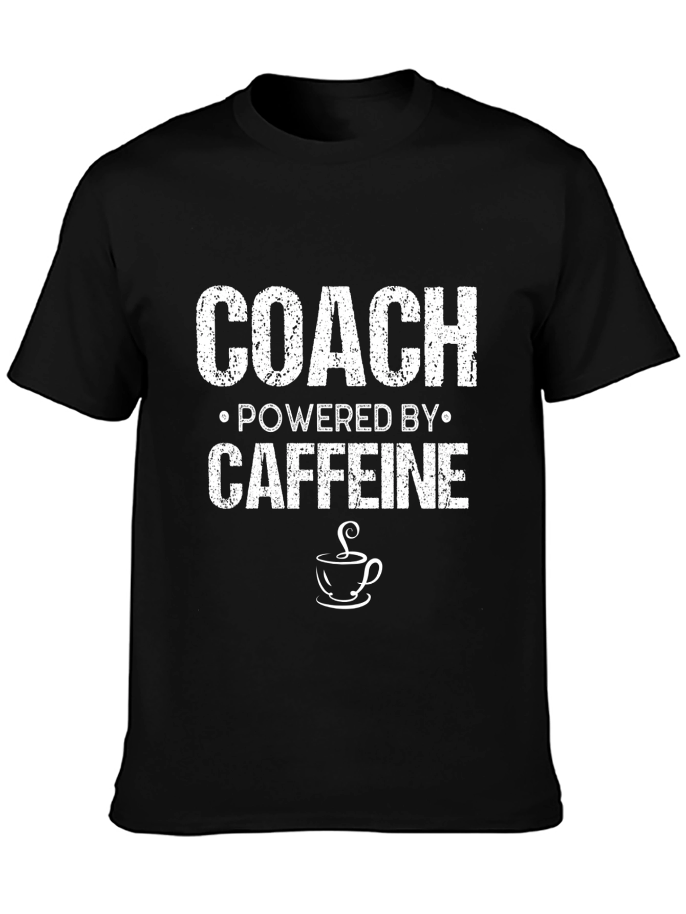 Coach Powered by Caffeine Black T-Shirt