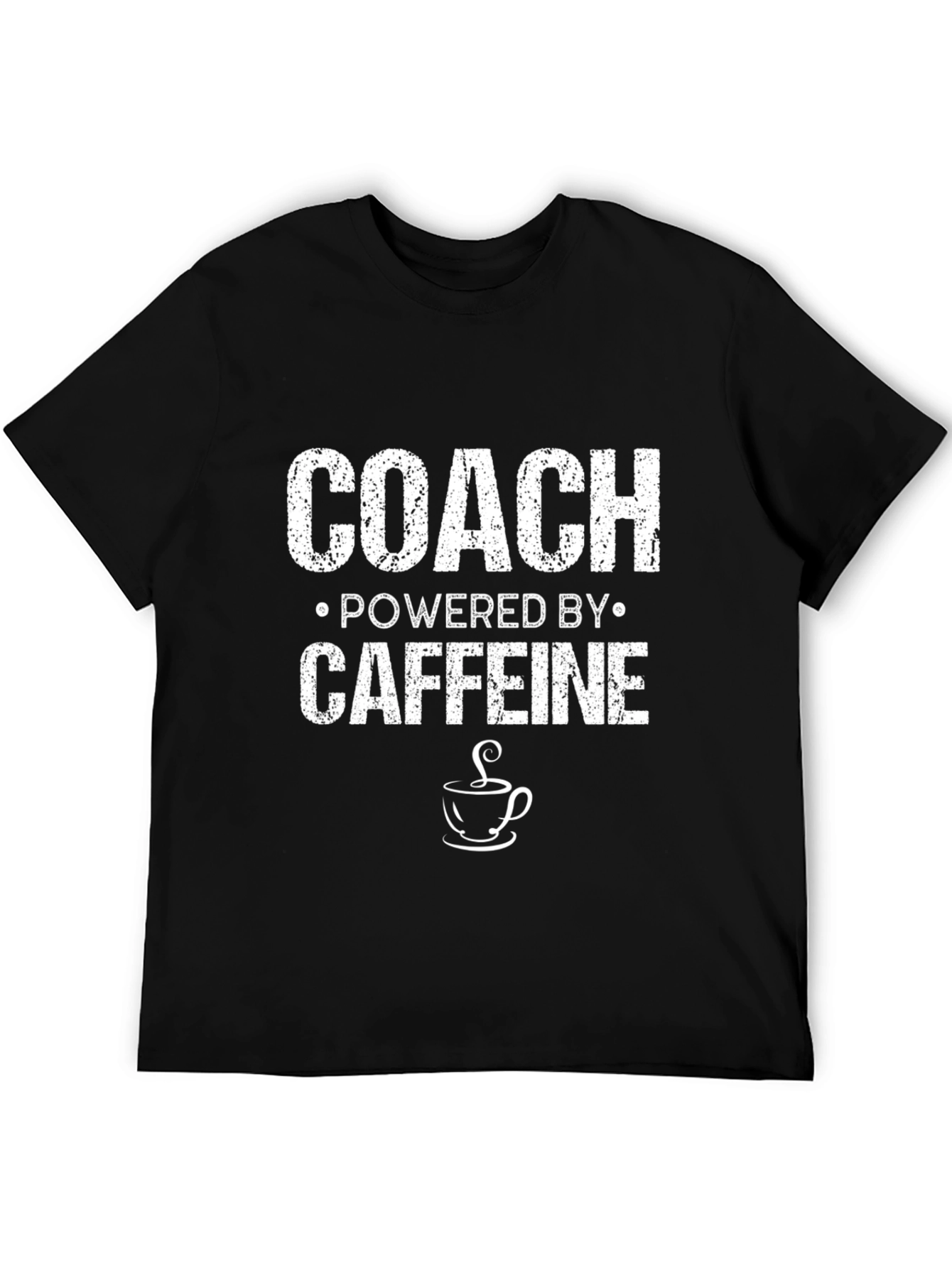 Coach Powered by Caffeine Black T-Shirt