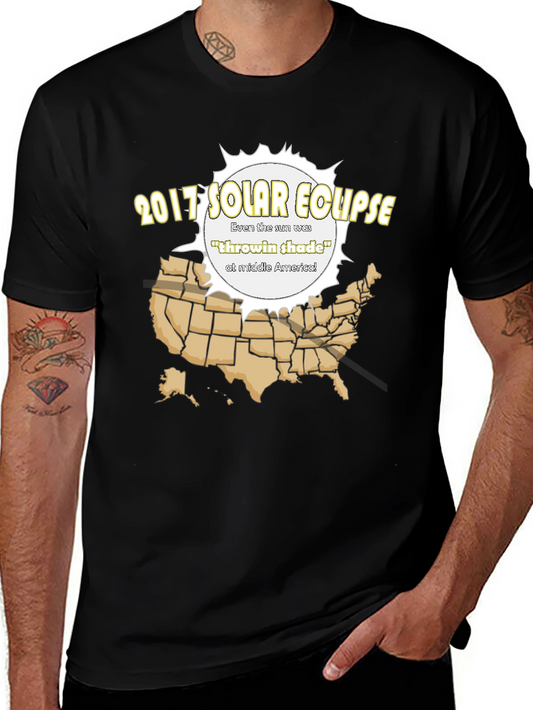 2017 Solar Eclipse T-Shirt - Throwin Shade Design
