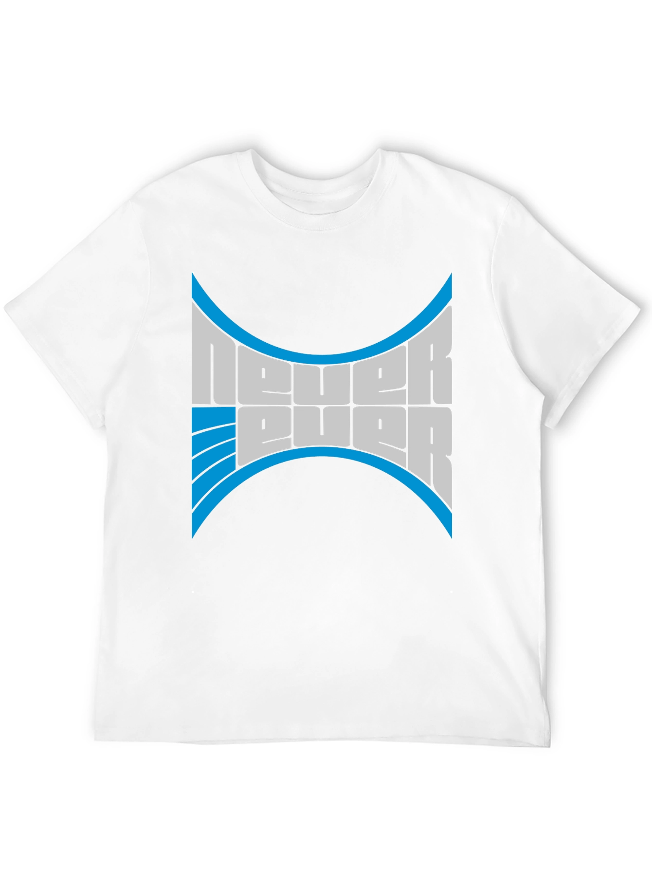 Never Ever T-Shirt - Bold Graphic Print