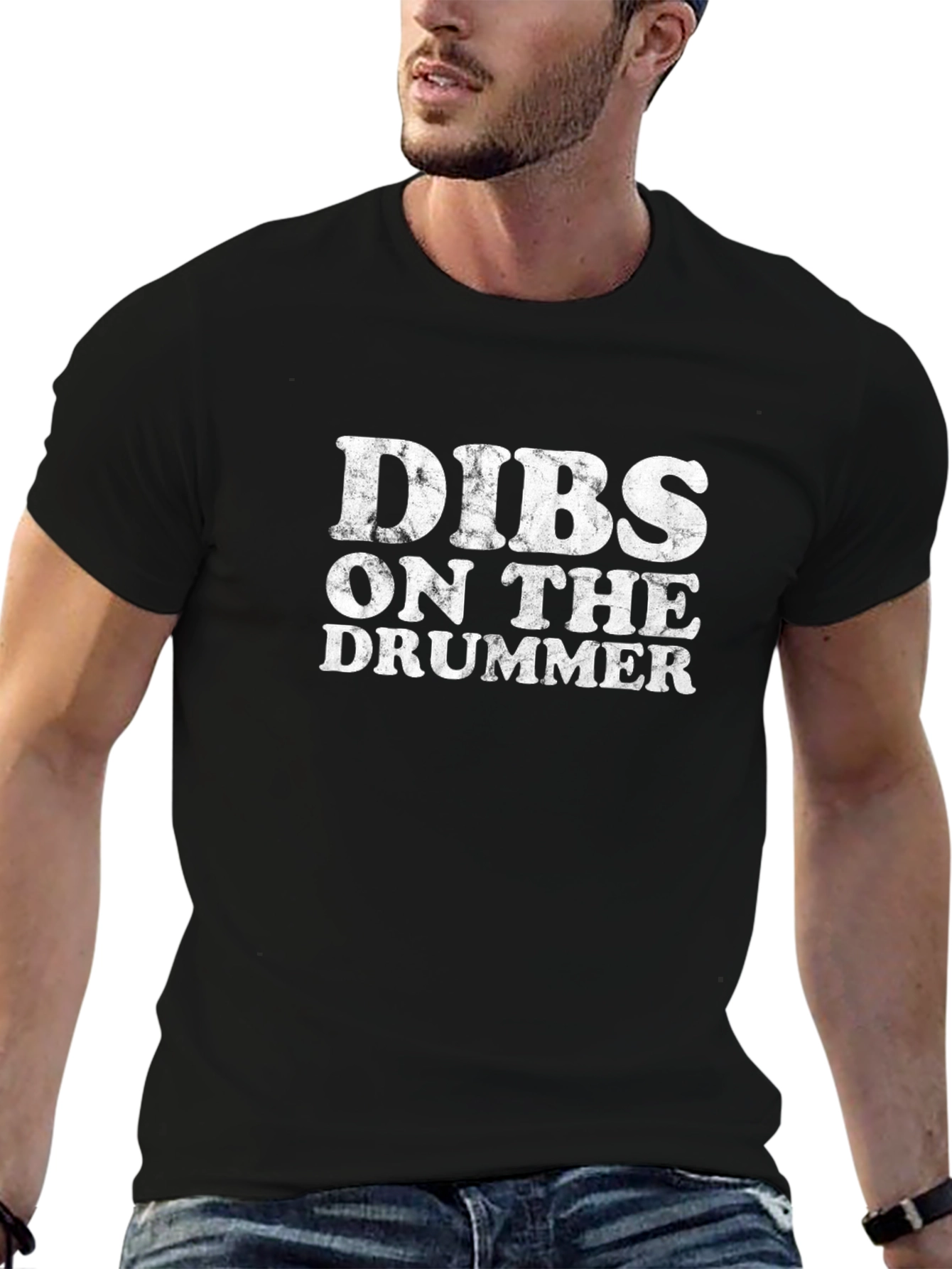 Dibs on the Drummer T-Shirt - Band Groupie Tee
