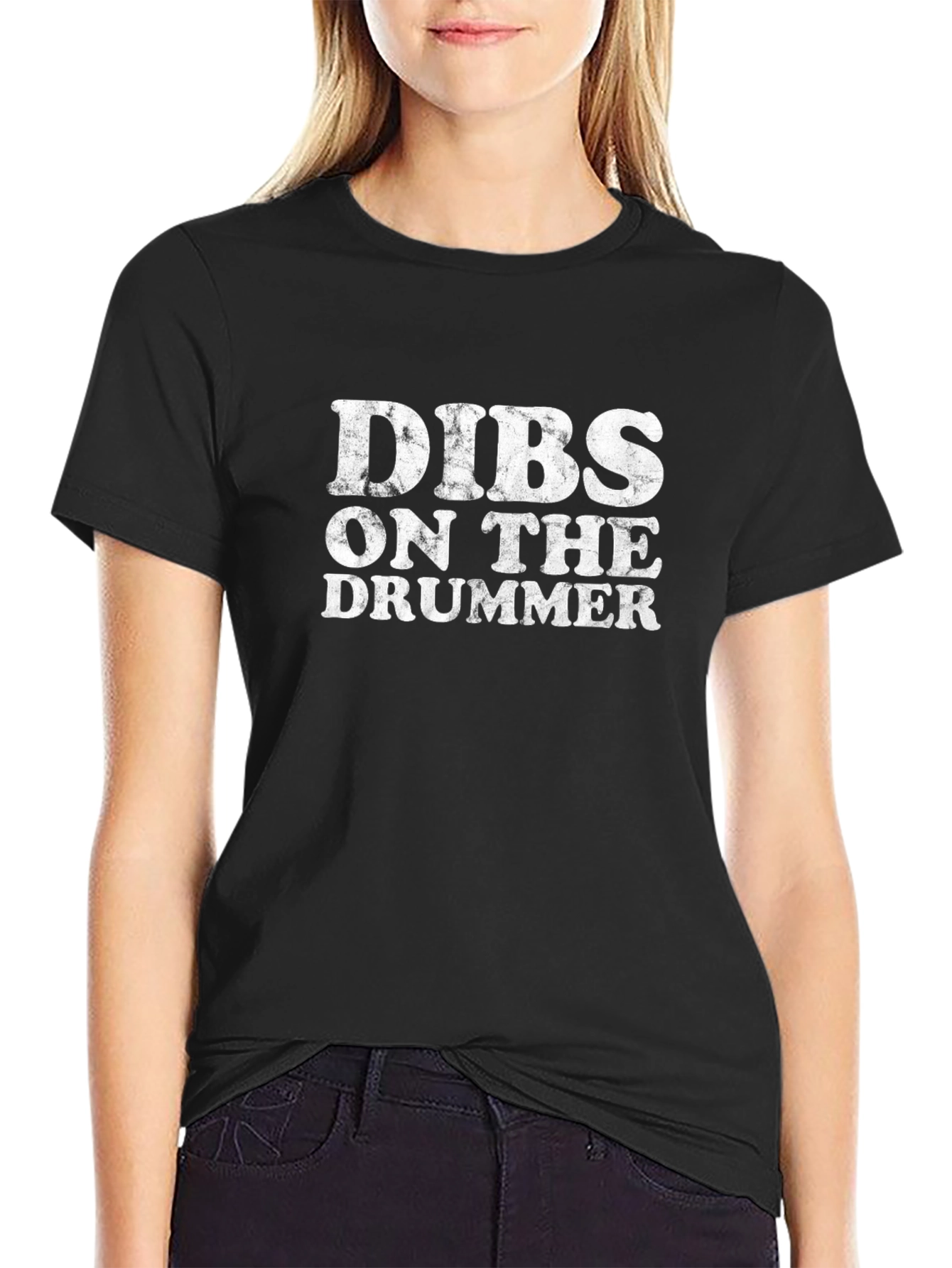 Dibs on the Drummer T-Shirt - Band Groupie Tee