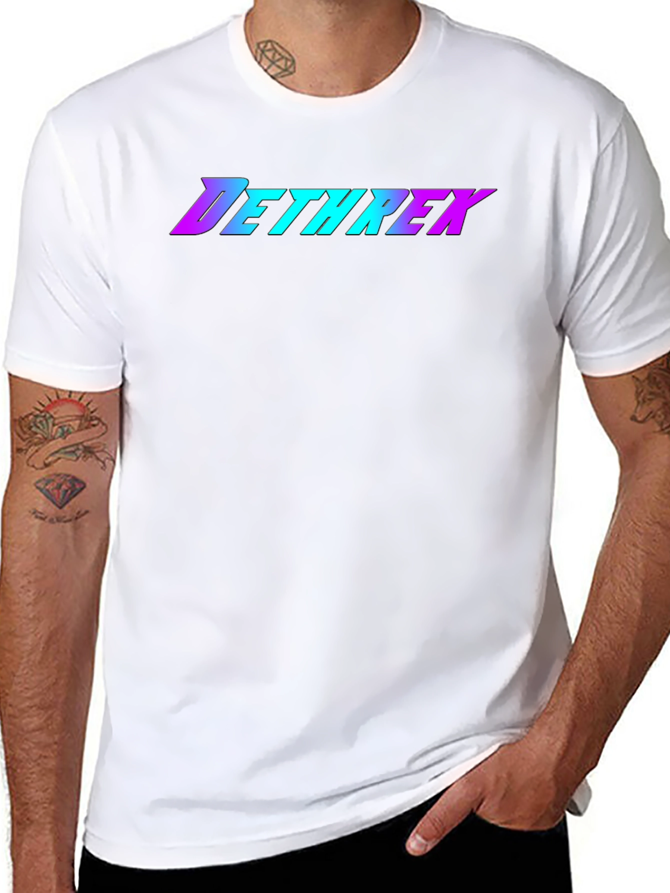 Dethrex Graphic Tee - Black T-Shirt