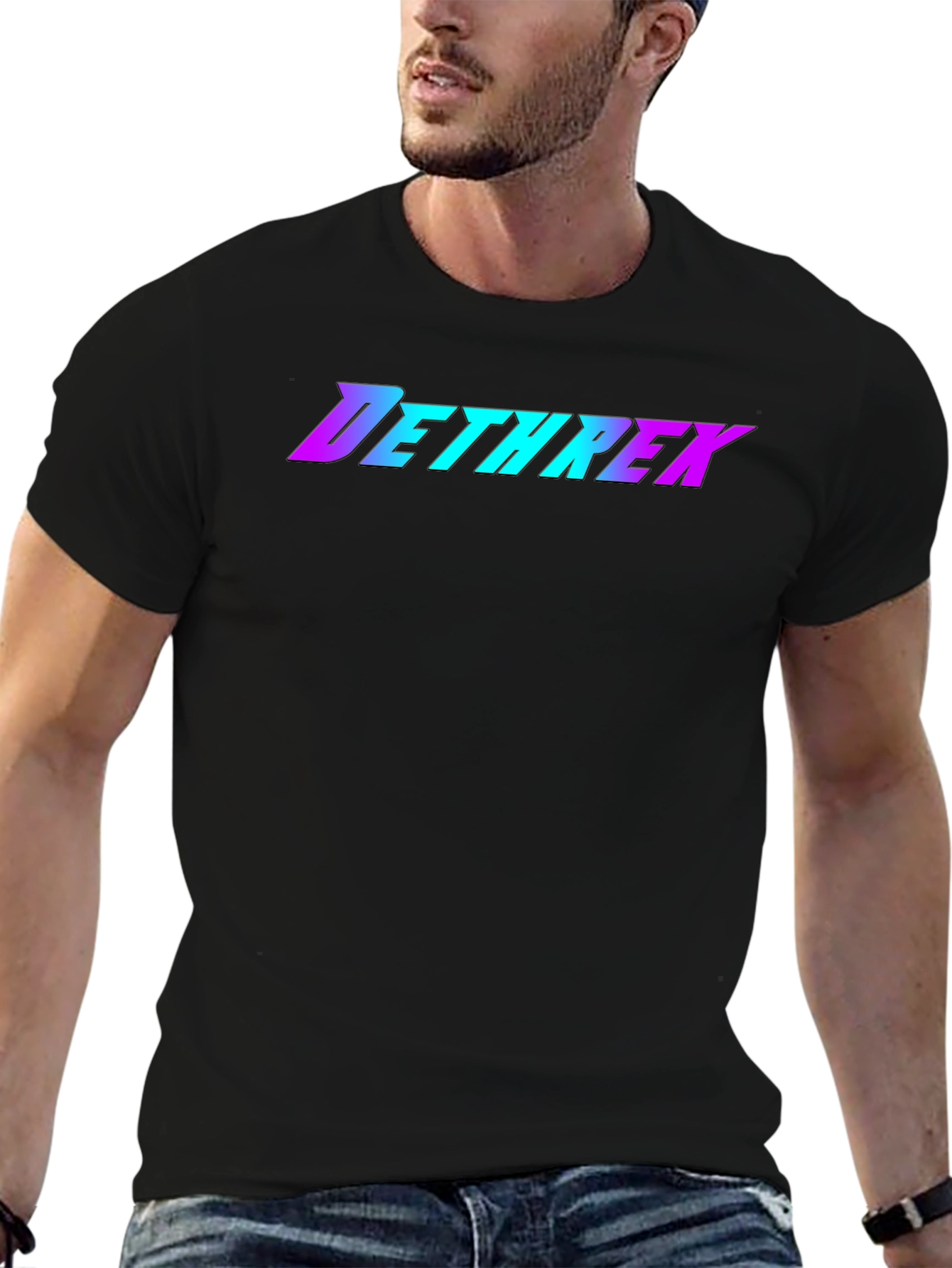 Dethrex Graphic Tee - Black T-Shirt