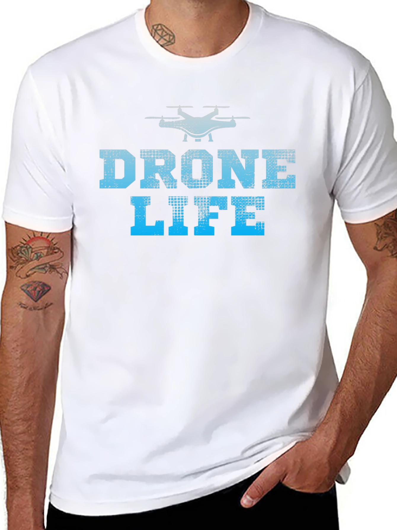Drone Life Graphic T-Shirt