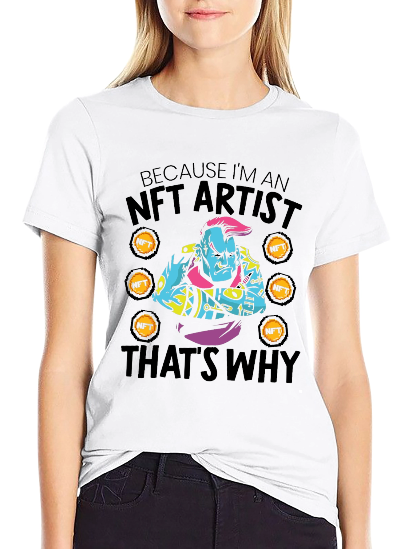 NFT Artist Graphic T-Shirt