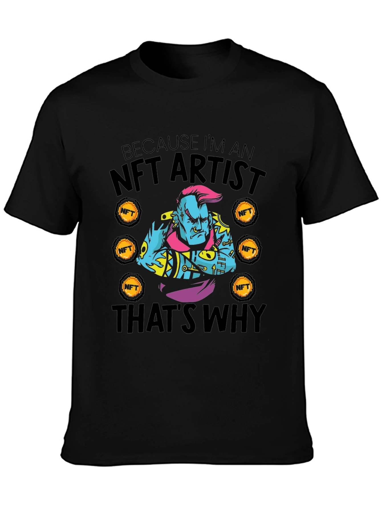 NFT Artist Graphic T-Shirt