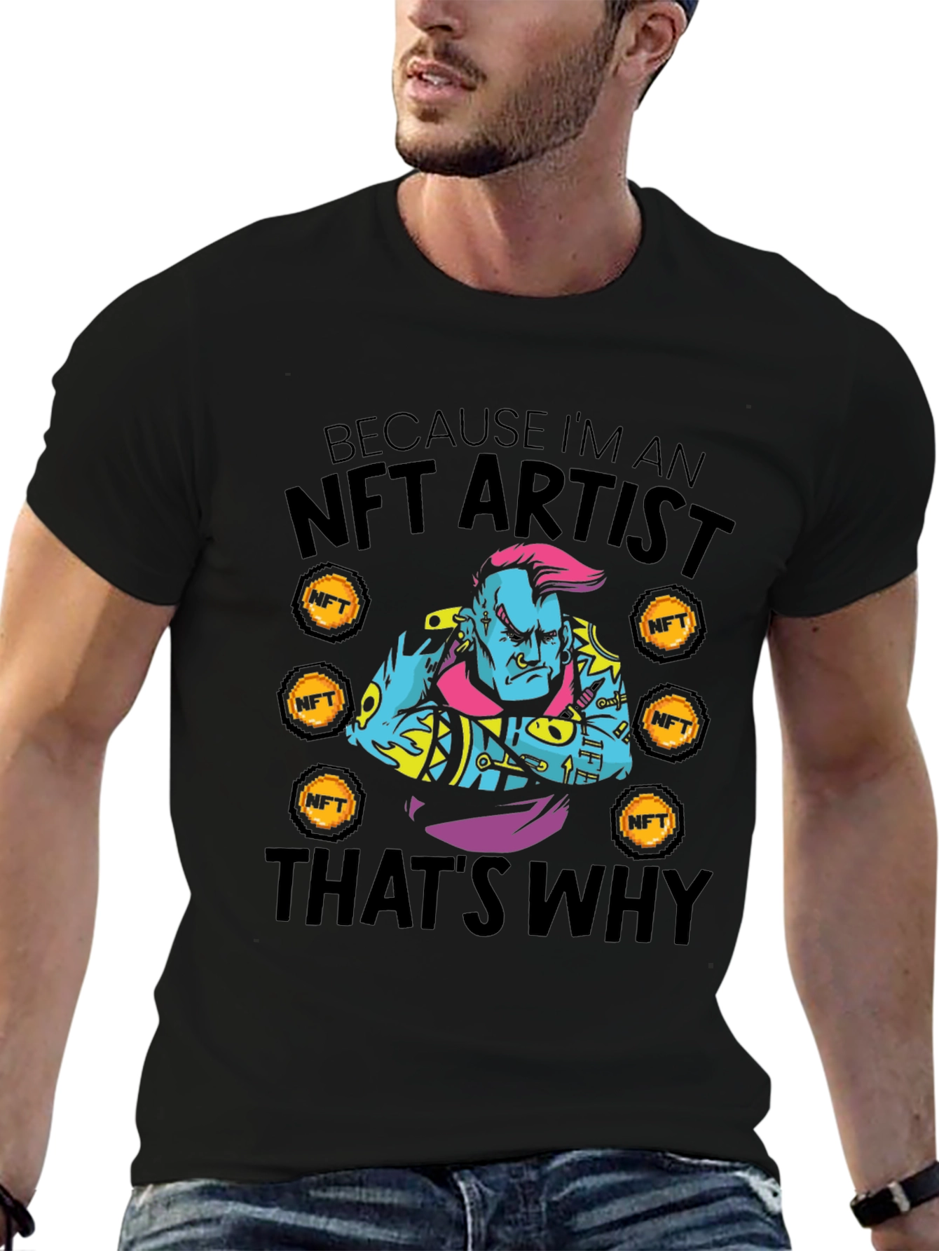 NFT Artist Graphic T-Shirt