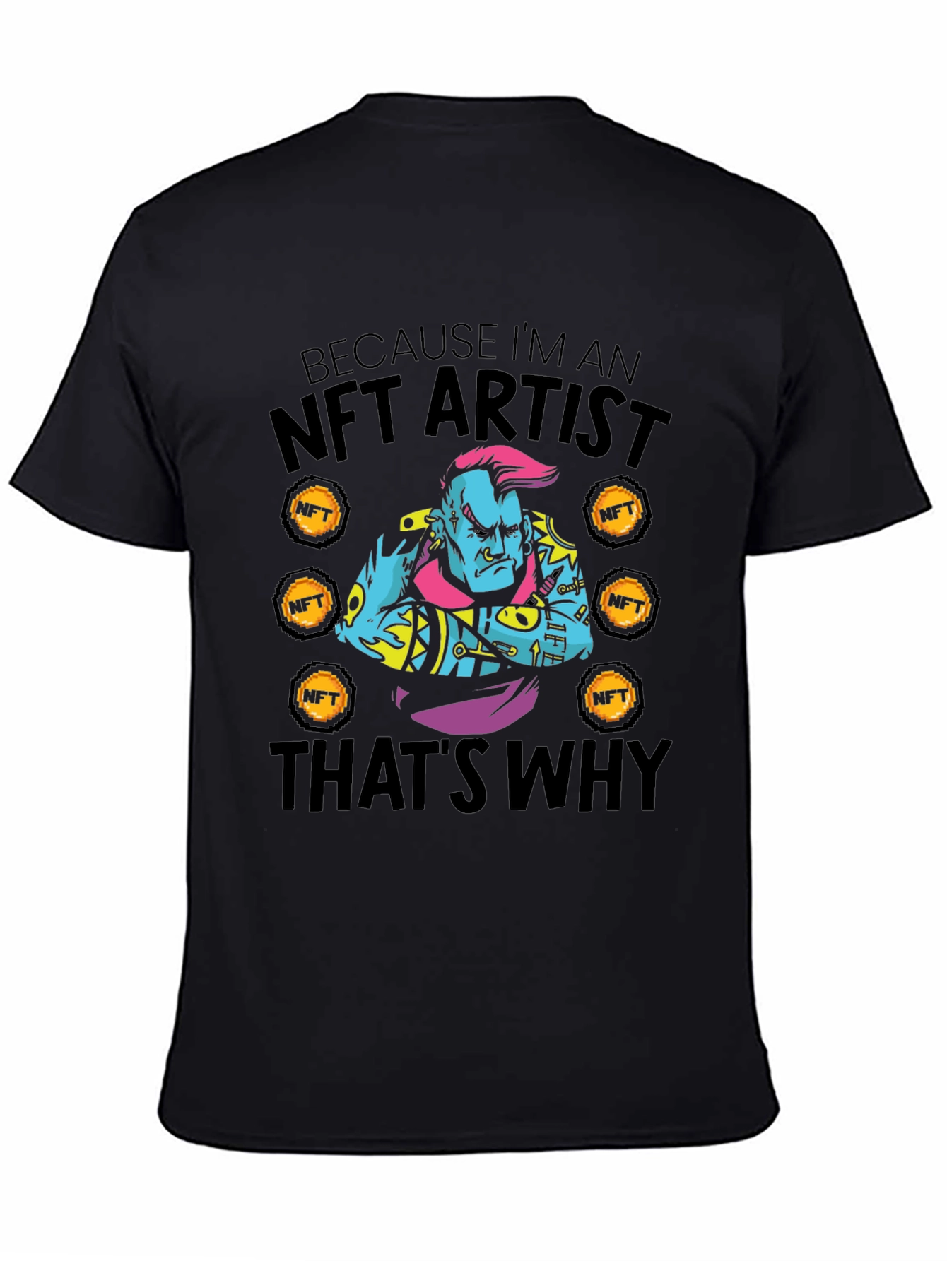 NFT Artist Graphic T-Shirt