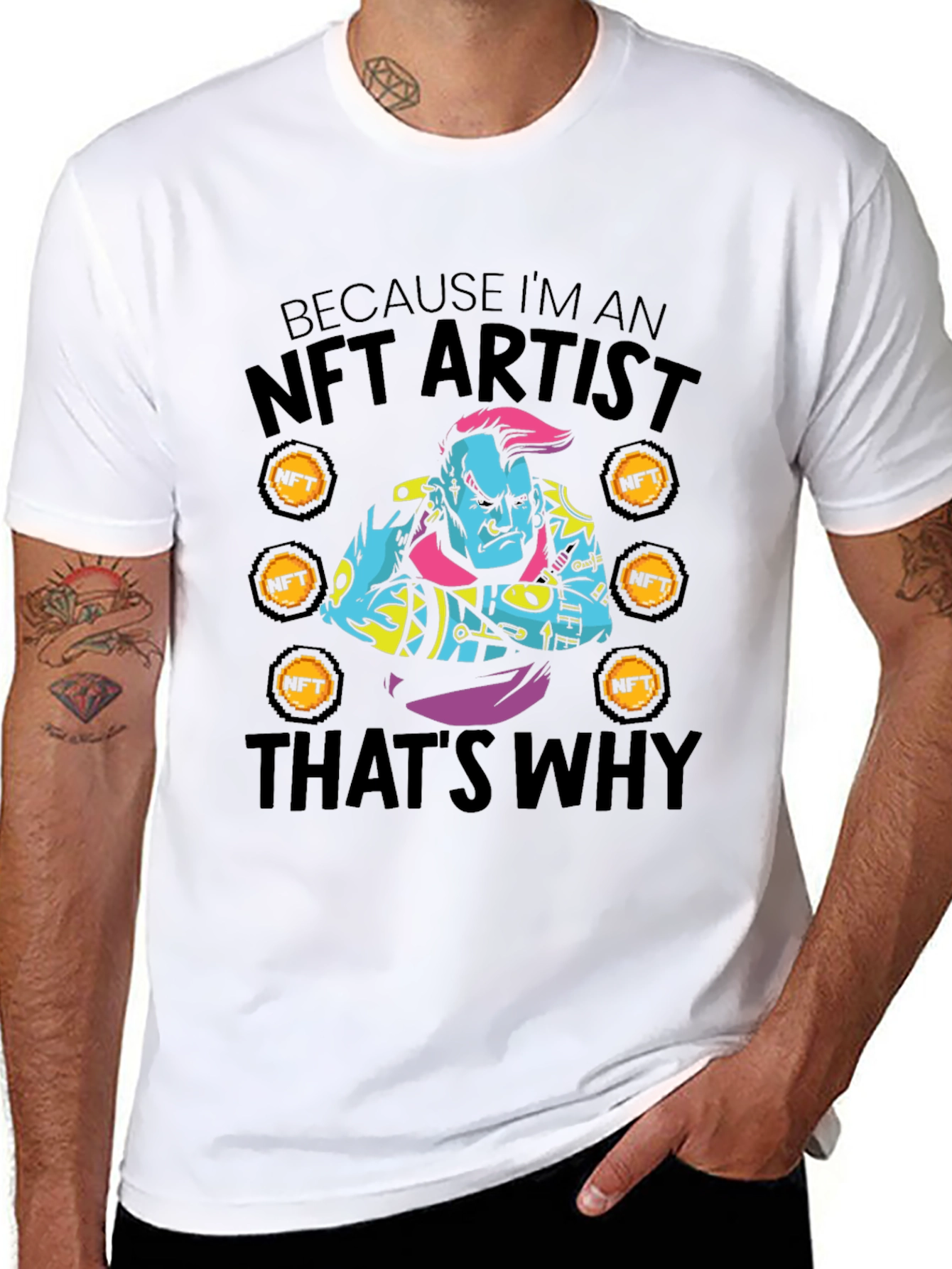 NFT Artist Graphic T-Shirt