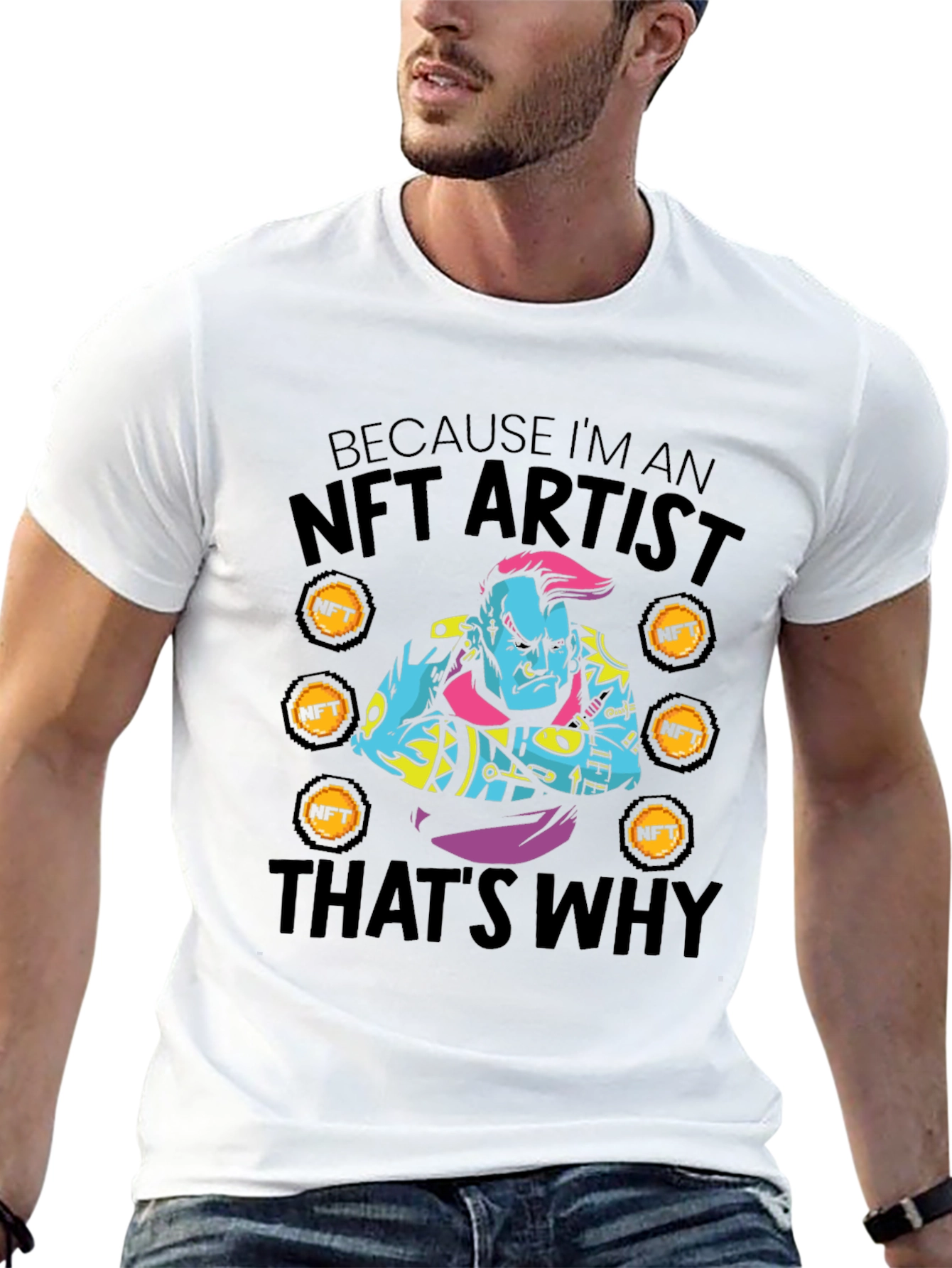 NFT Artist Graphic T-Shirt