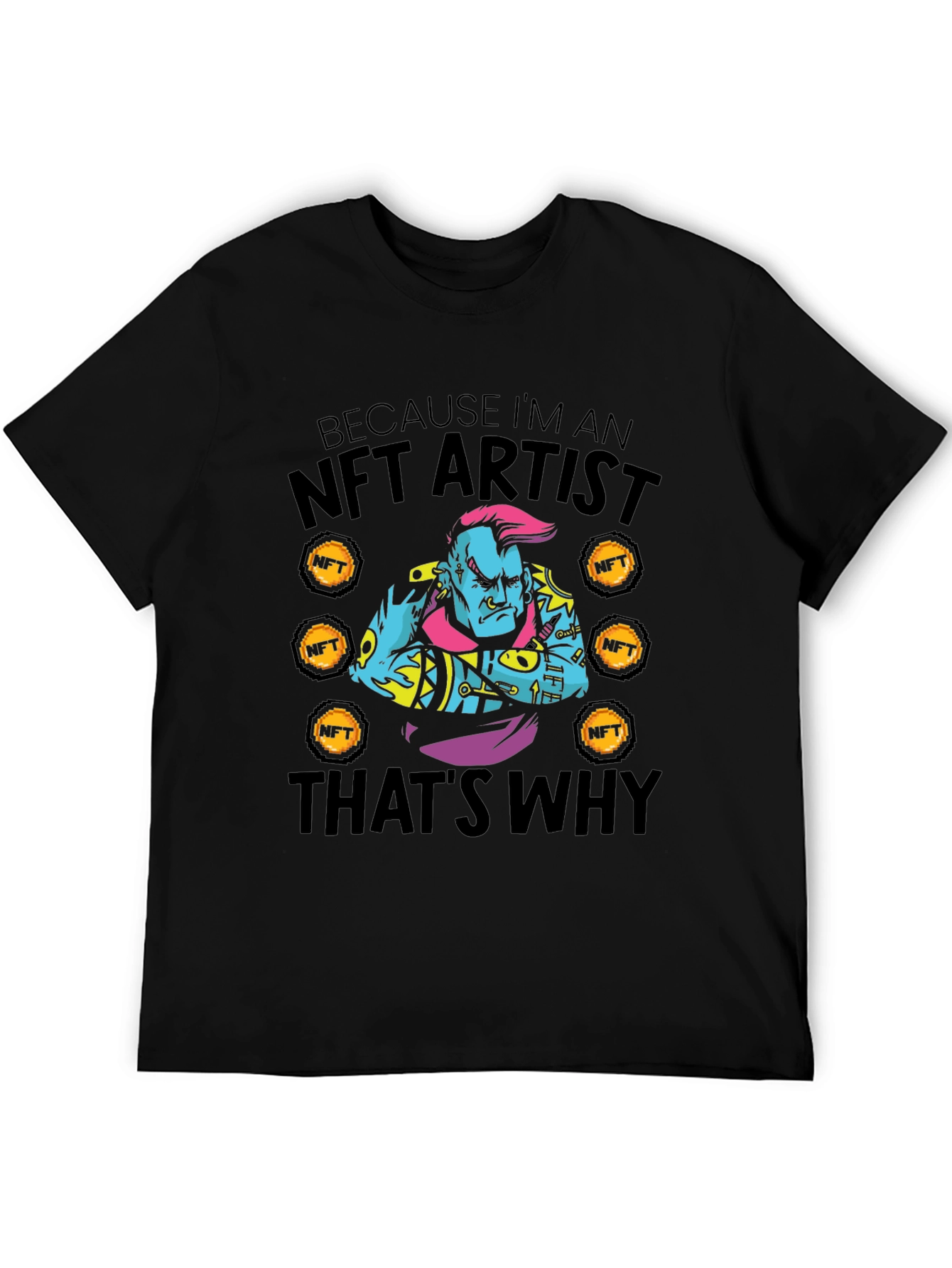 NFT Artist Graphic T-Shirt
