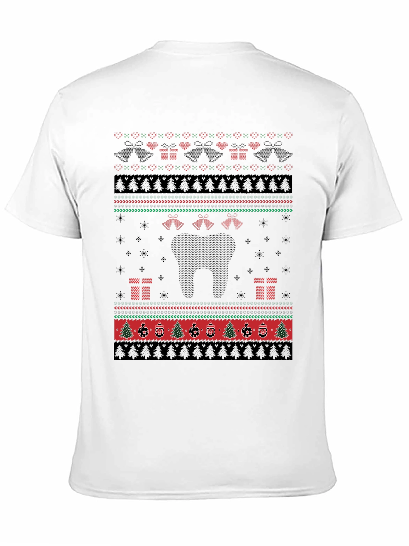 Ugly Christmas Sweater Style T-Shirt