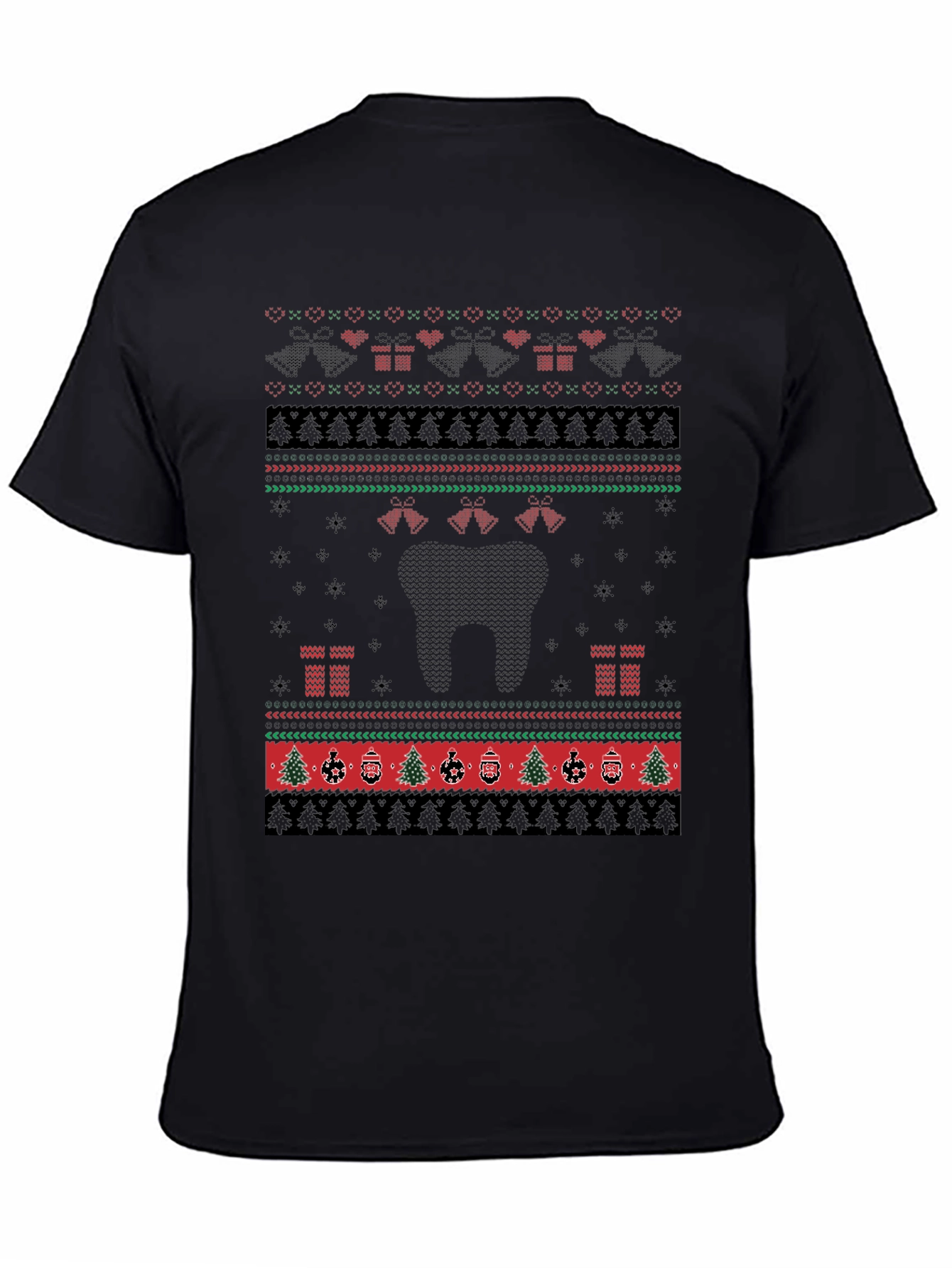 Ugly Christmas Sweater Style T-Shirt