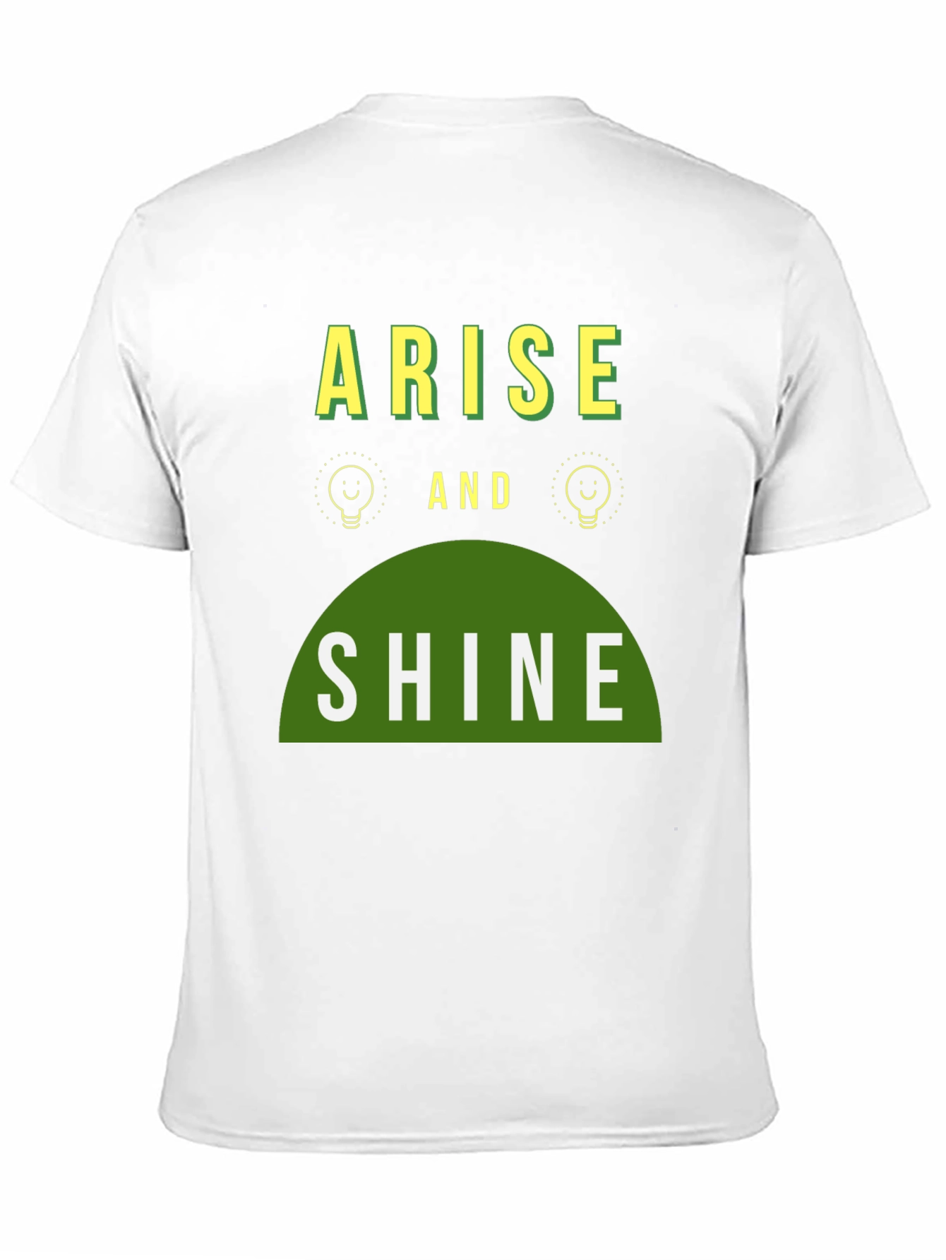 Arise and Shine Graphic Tee - Black Cotton Blend