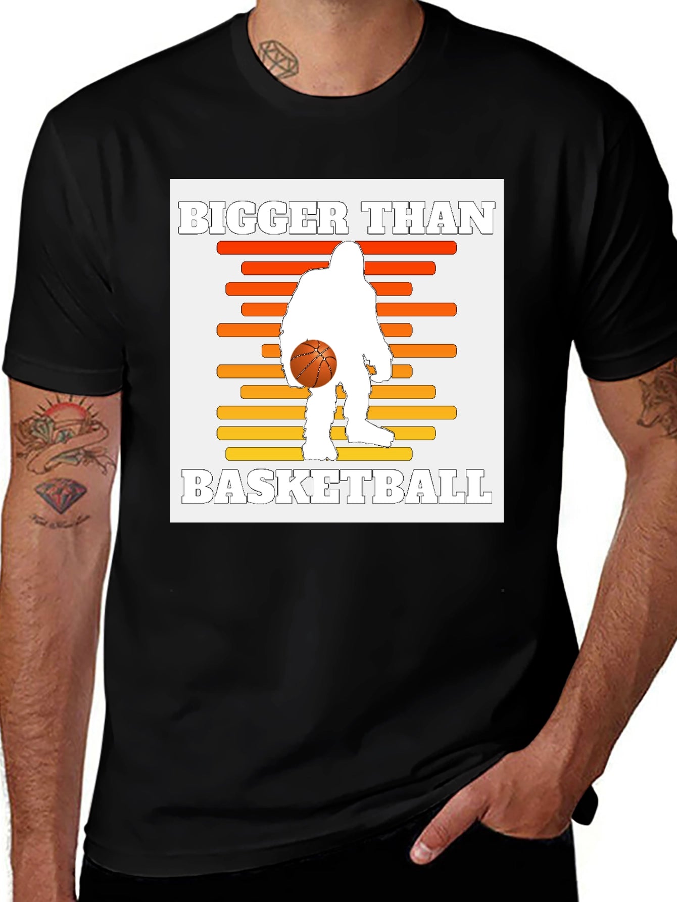Bigger Than Basketball Graphic Tee