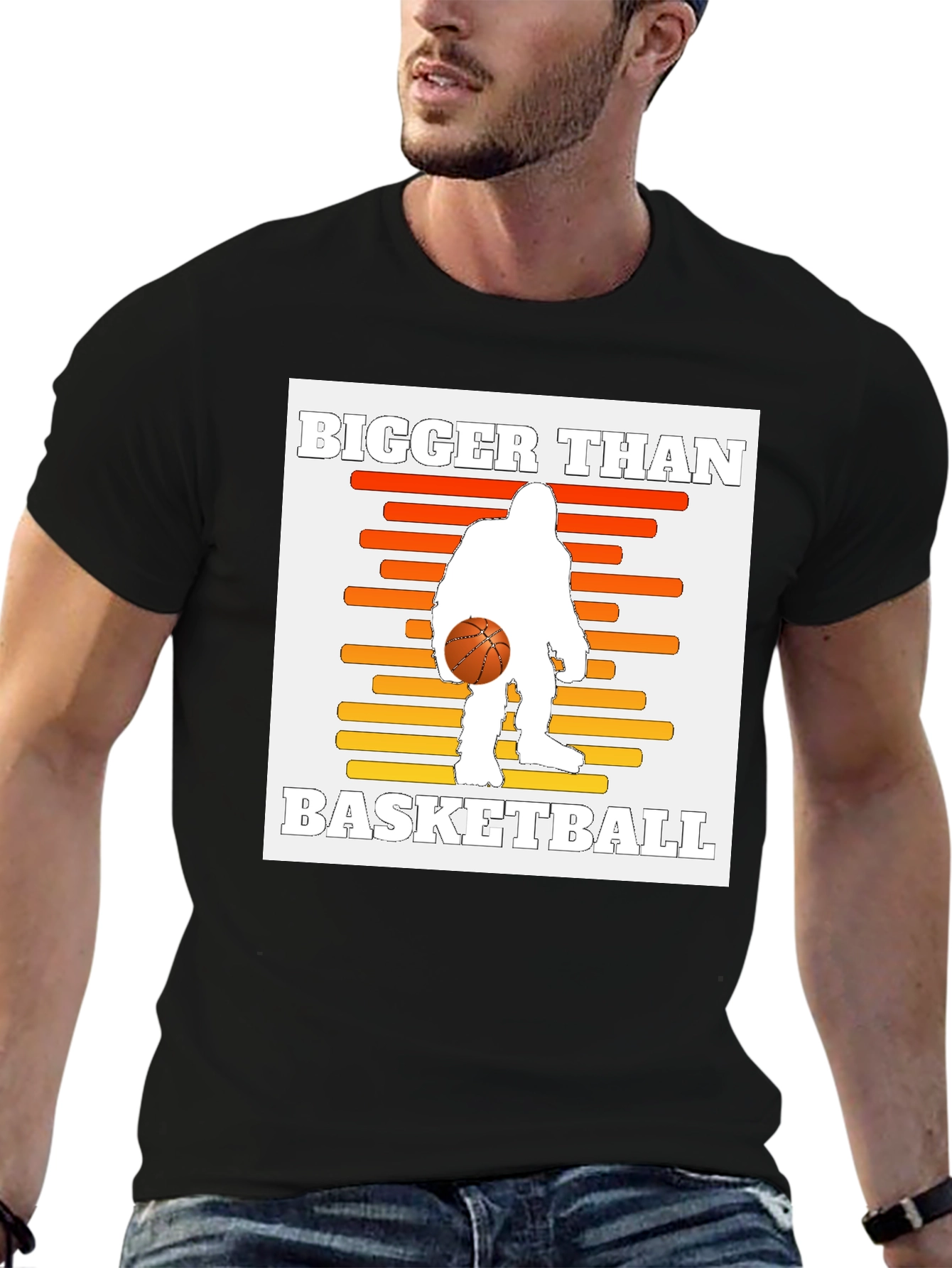 Bigger Than Basketball Graphic Tee