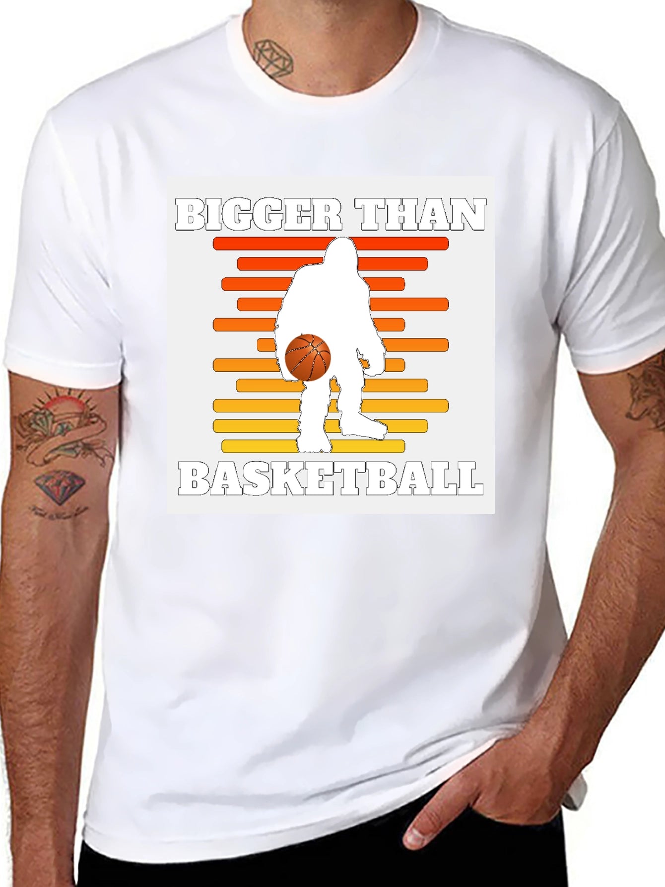 Bigger Than Basketball Graphic Tee