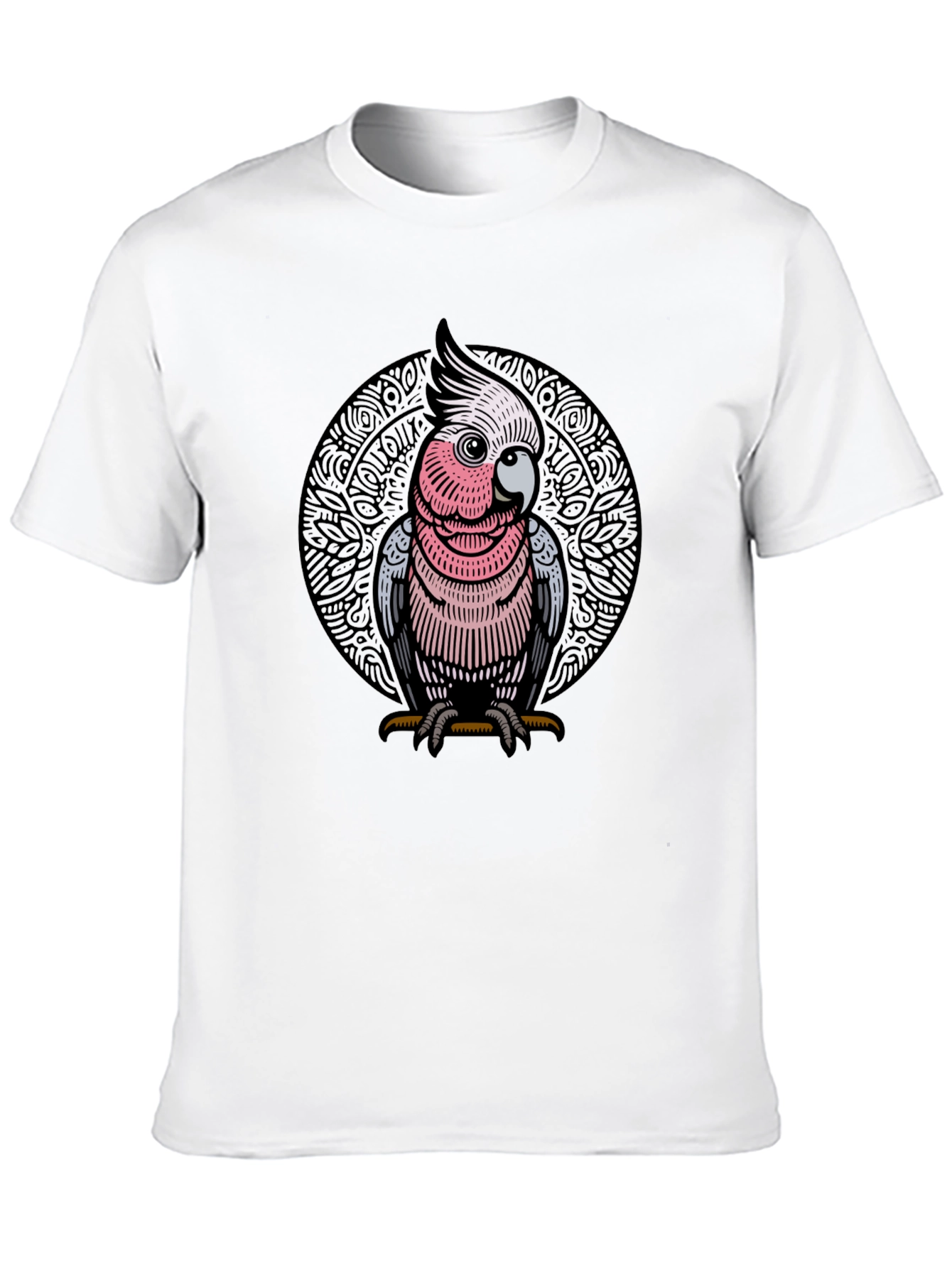 Pink Cockatoo Graphic Tee
