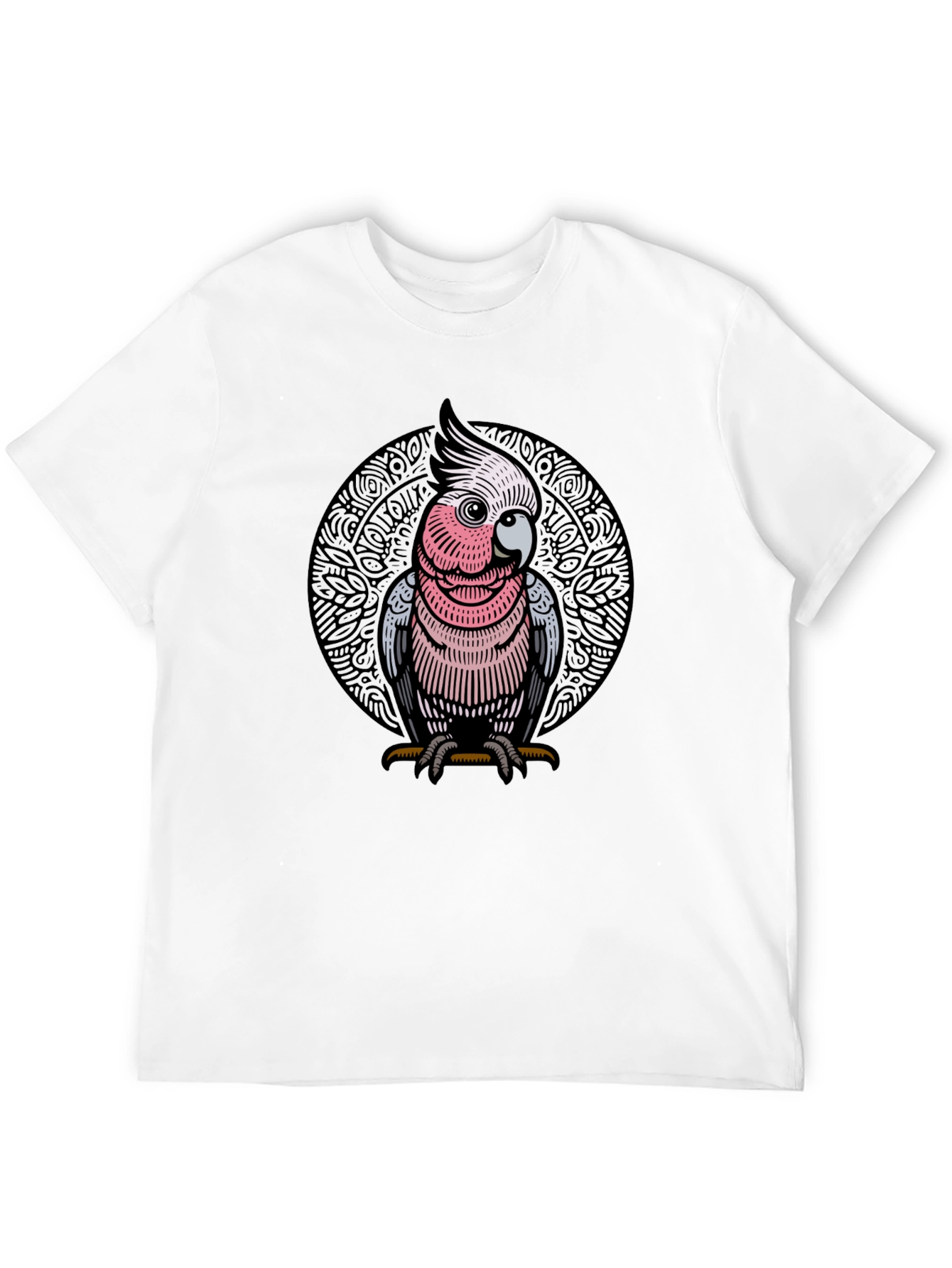 Pink Cockatoo Graphic Tee