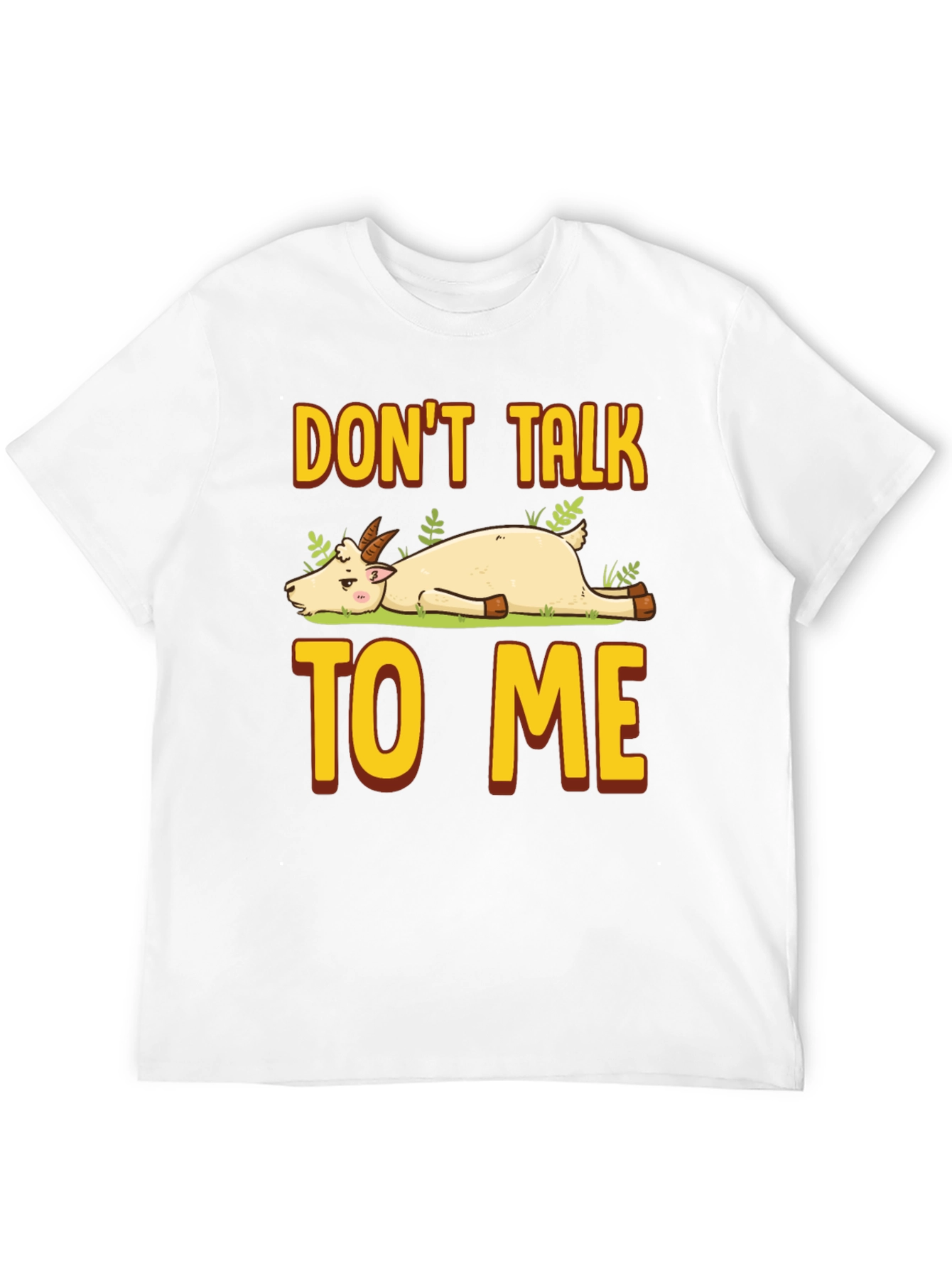Dont Talk To Me Goat Graphic T-Shirt