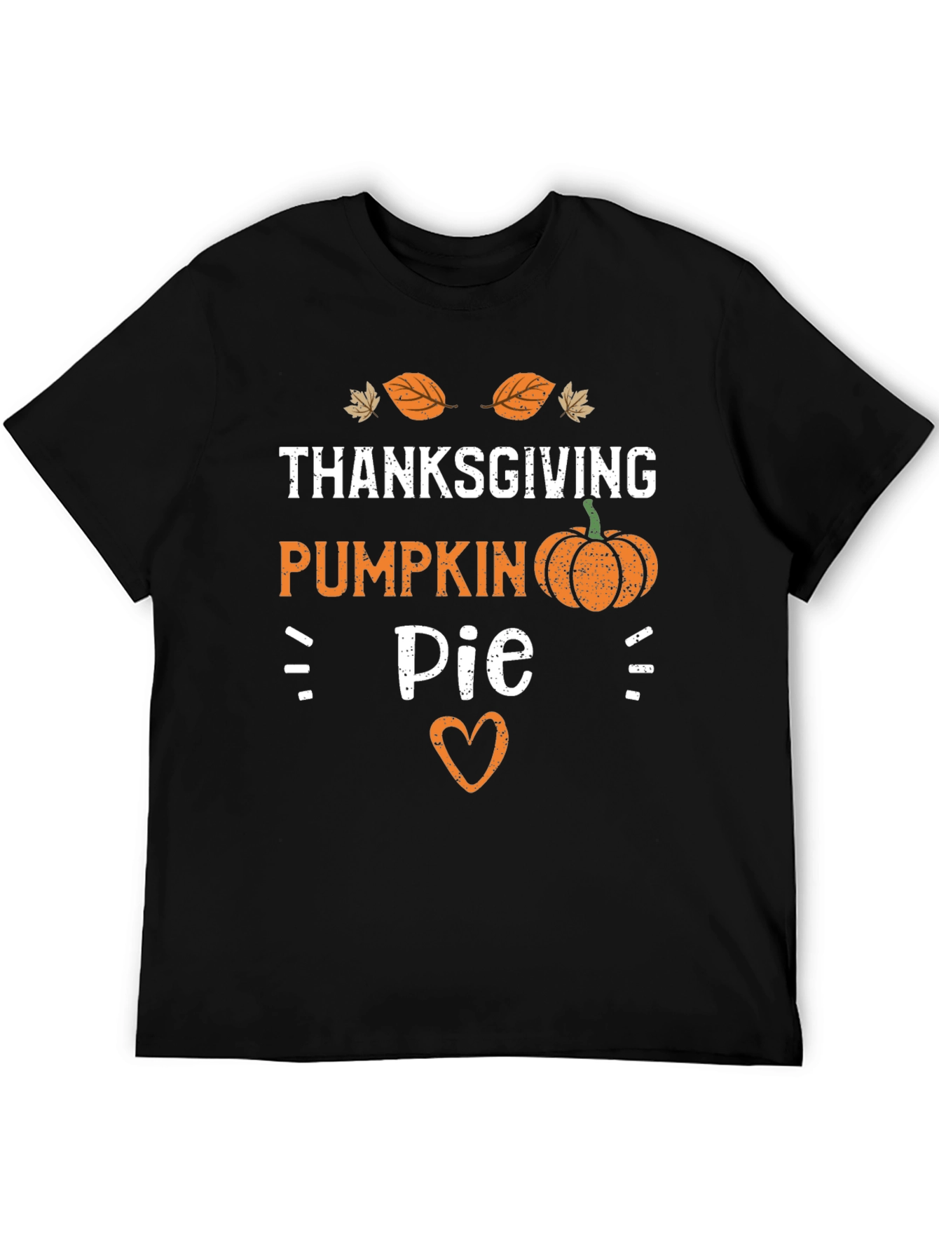 Thanksgiving Pumpkin Pie Graphic T-Shirt