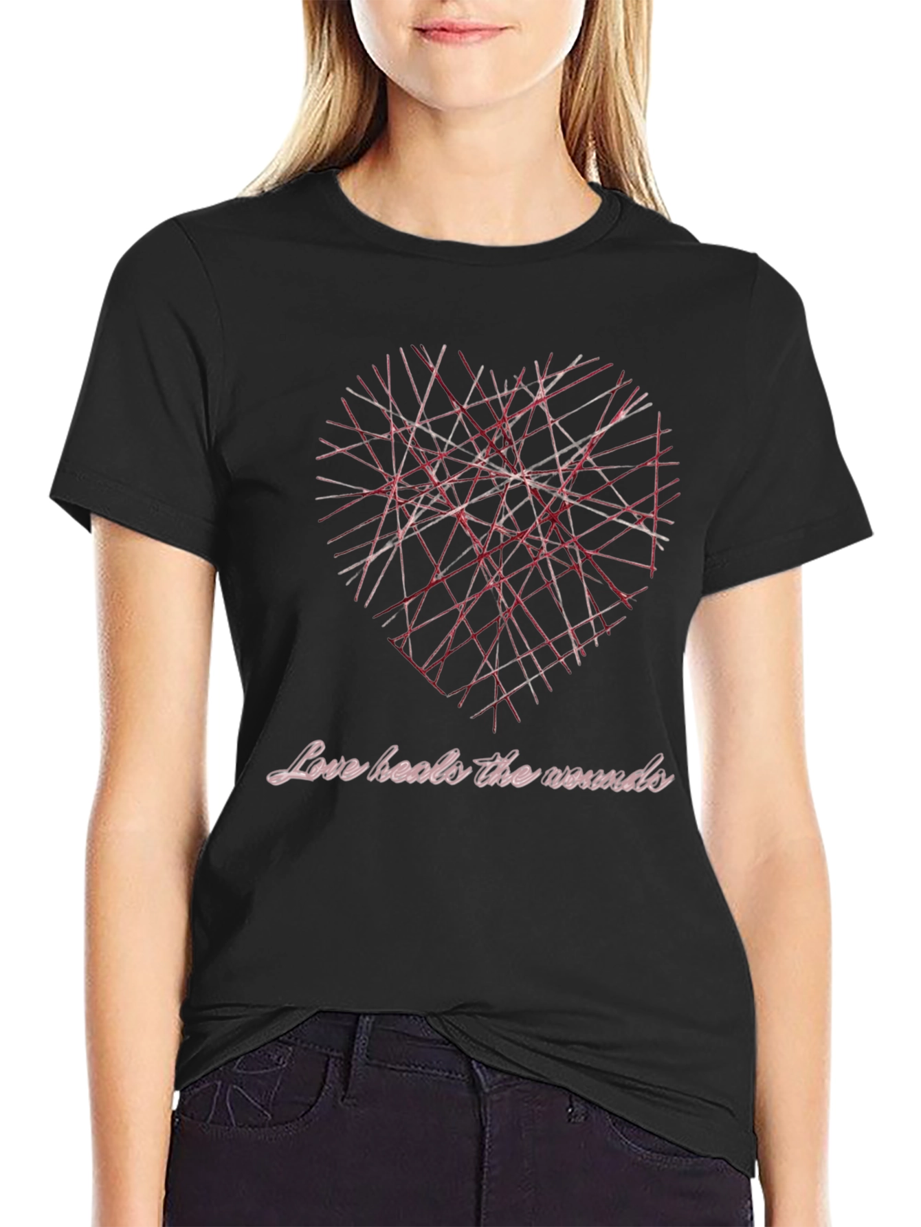 Love Heals Wounds Graphic T-Shirt