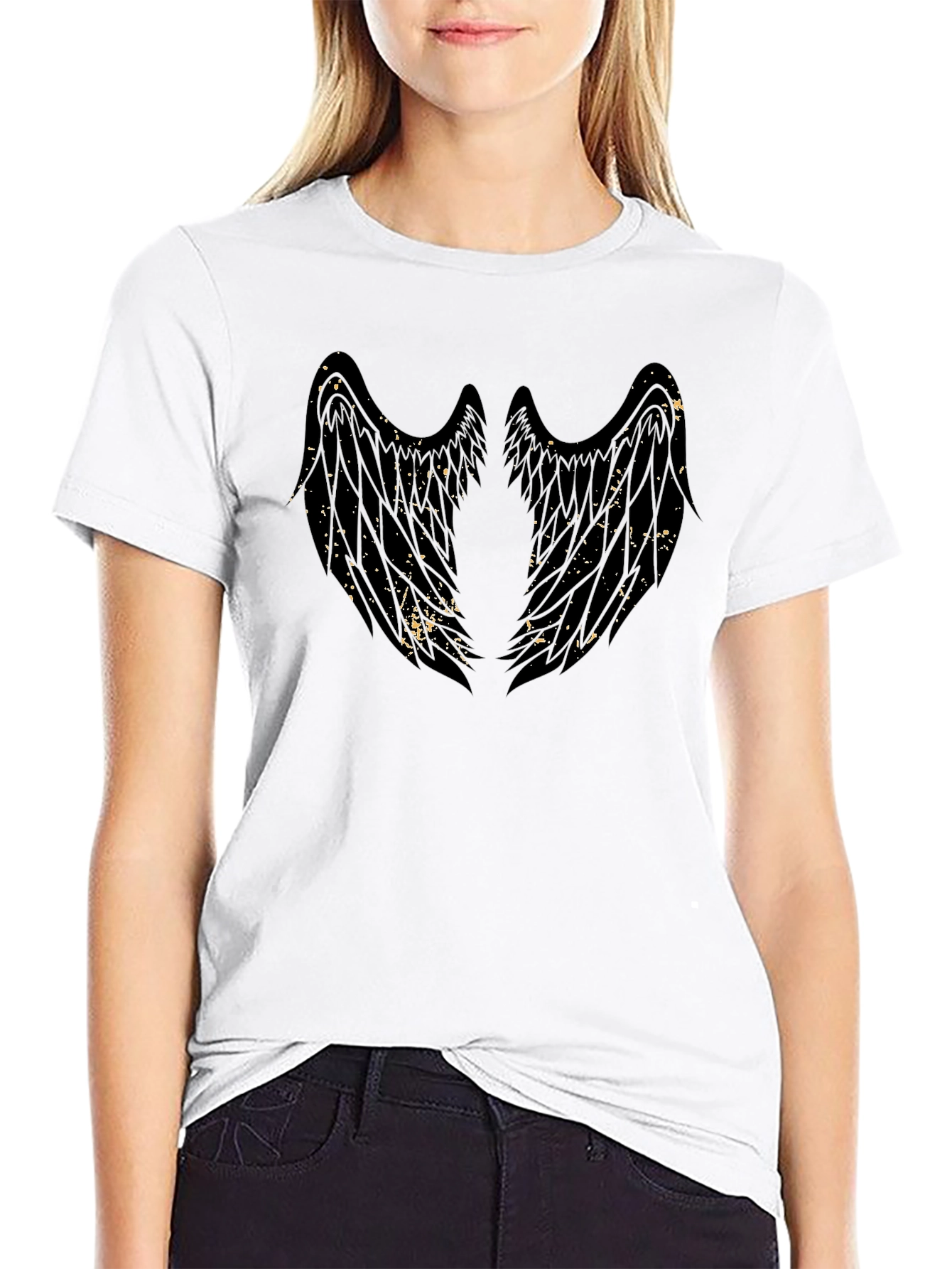 Black Wings Graphic Tee