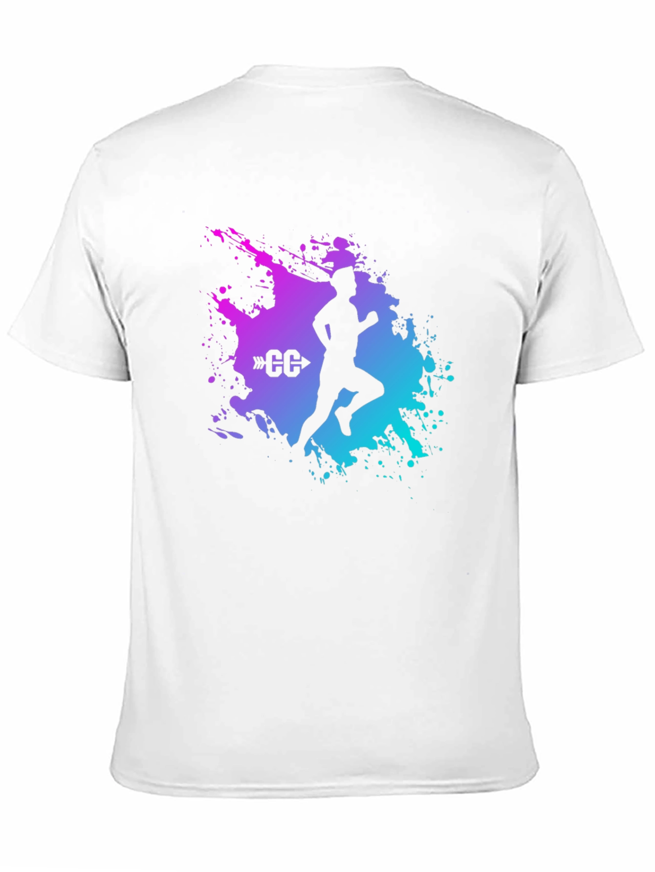Cross Country Runner Graphic T-Shirt - Sporty Tee