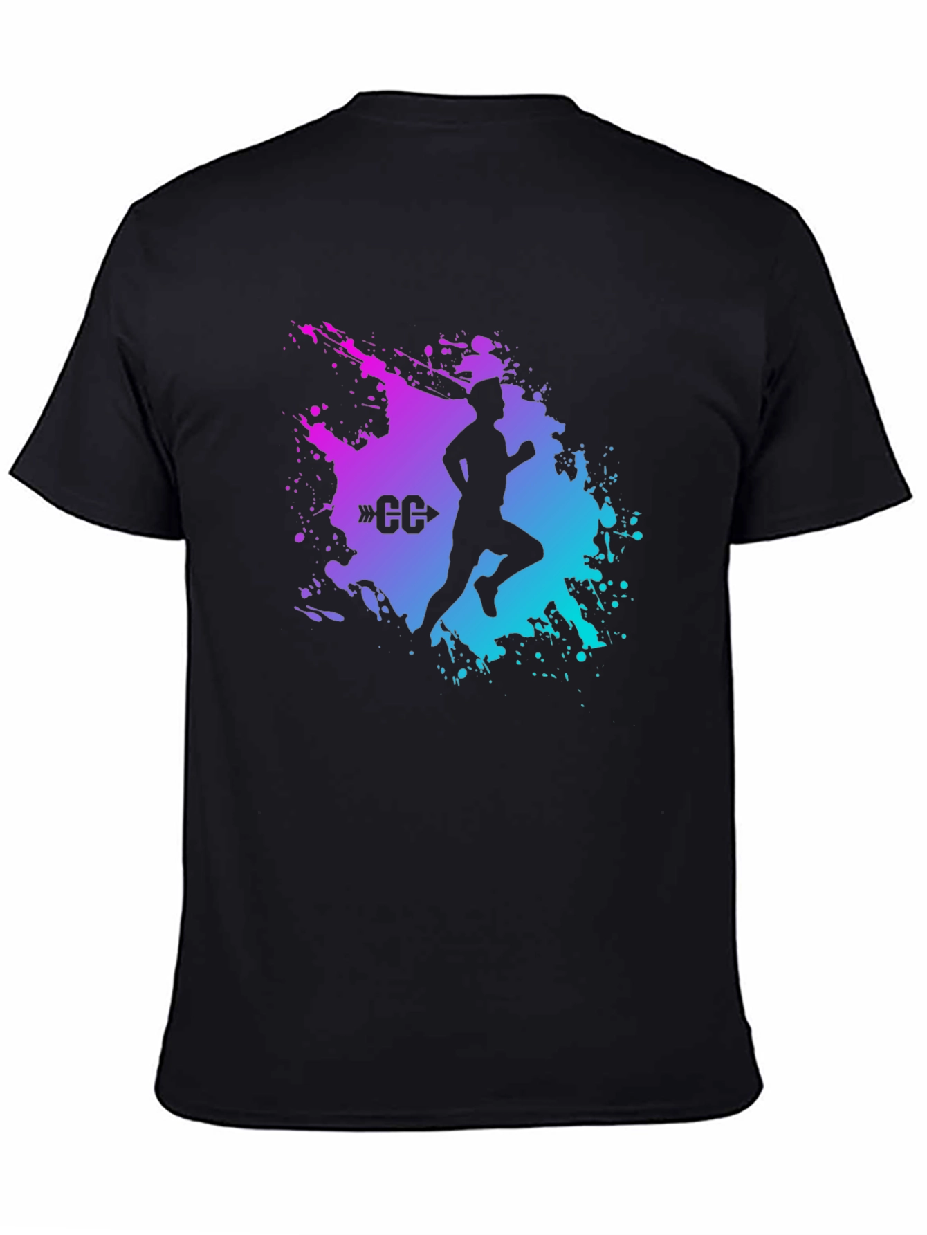 Cross Country Runner Graphic T-Shirt - Sporty Tee