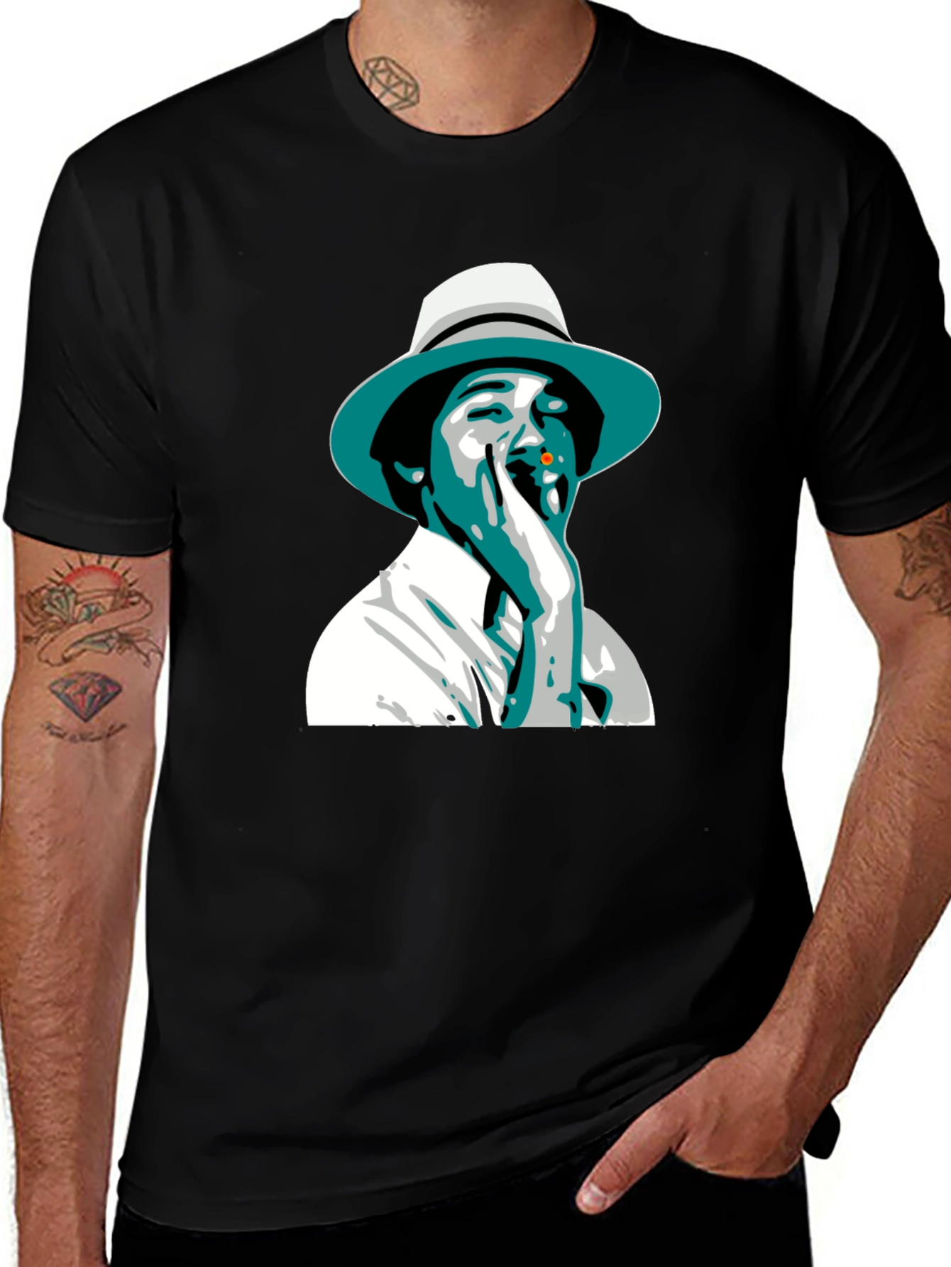Cool Graphic Tee - Stylish Design for Men
