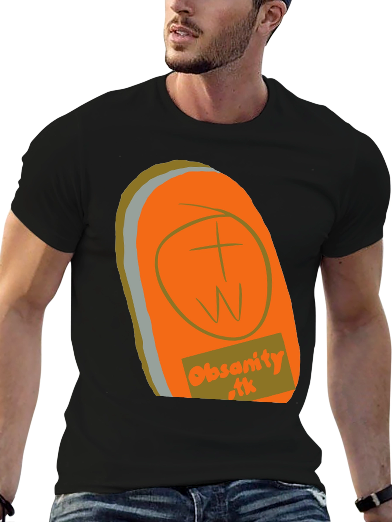 Obscenity T-Shirt Black Graphic Tee