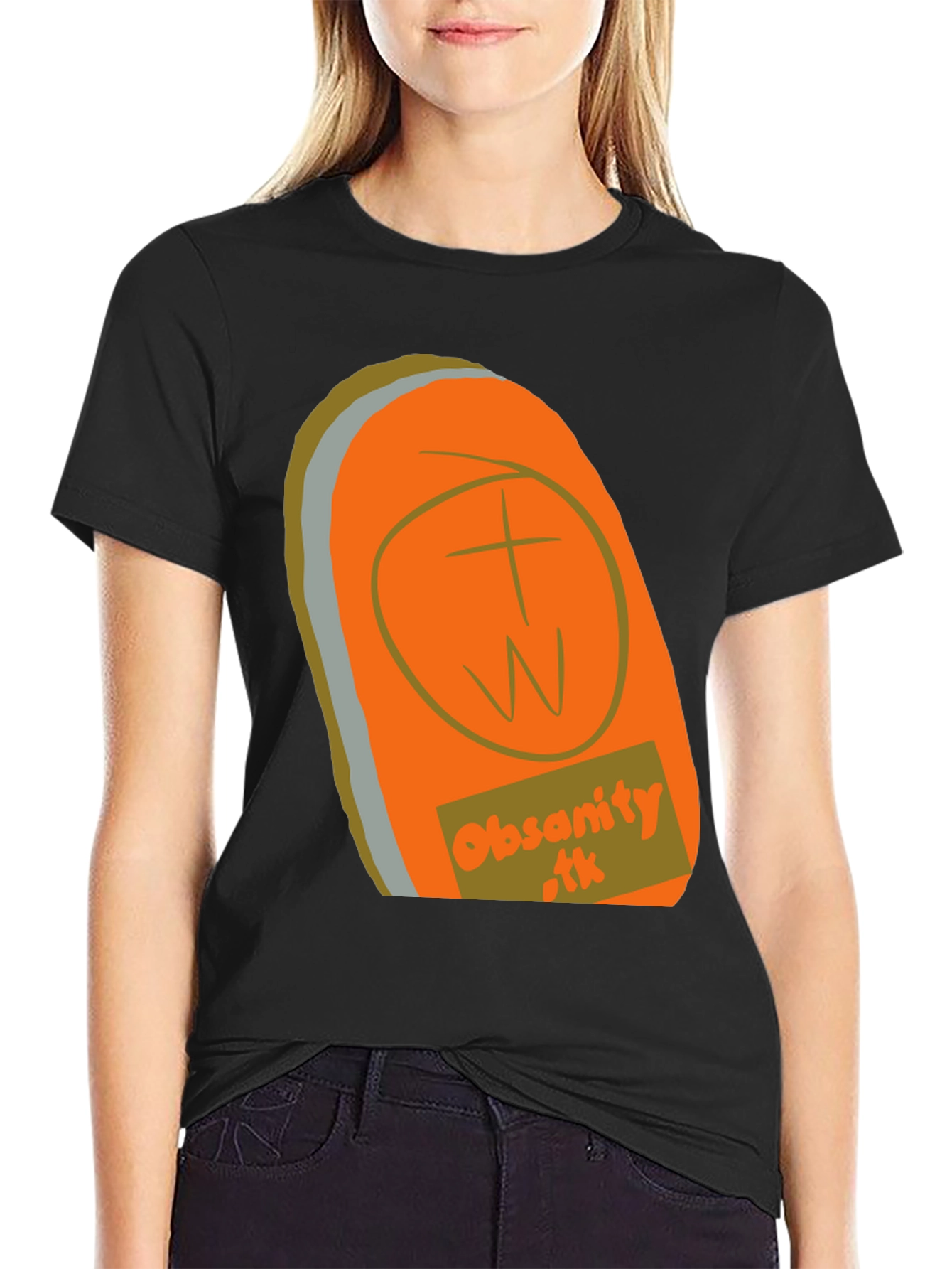 Obscenity T-Shirt Black Graphic Tee
