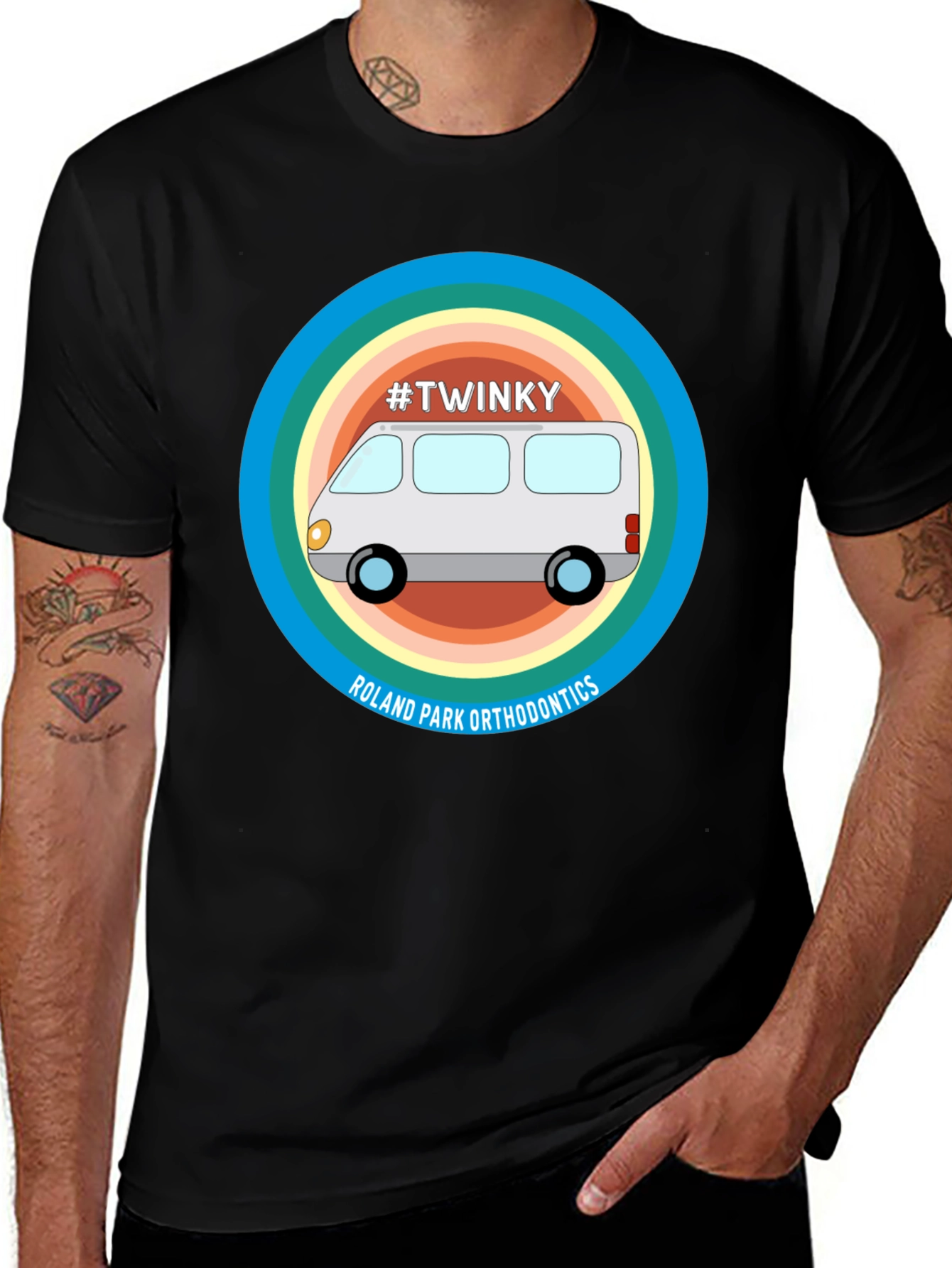Twinky Van T-Shirt - Roland Park Orthodontics