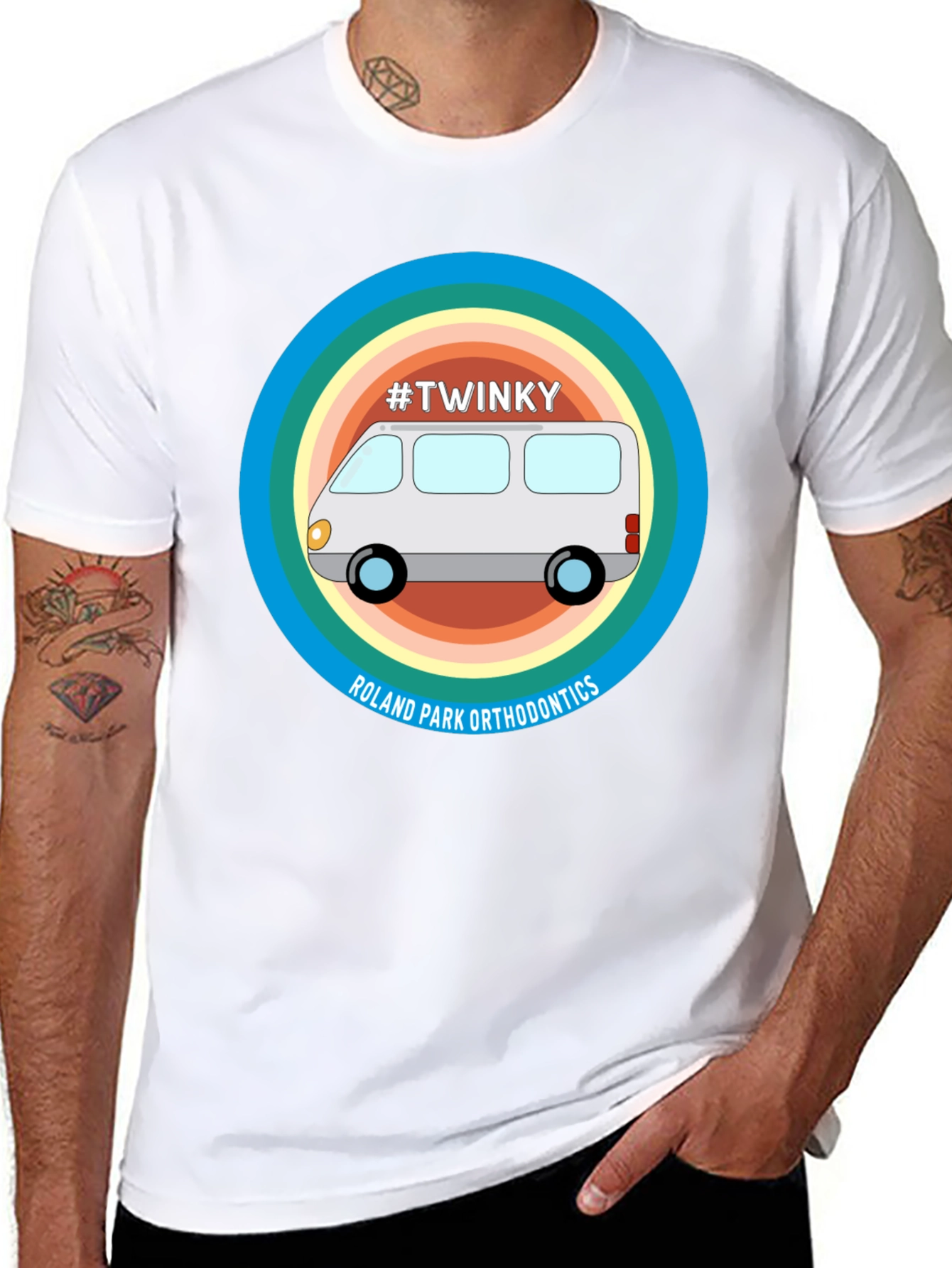 Twinky Van T-Shirt - Roland Park Orthodontics