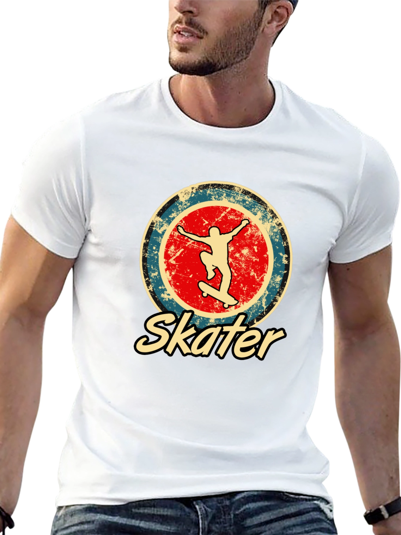 Retro Skater Graphic Tee