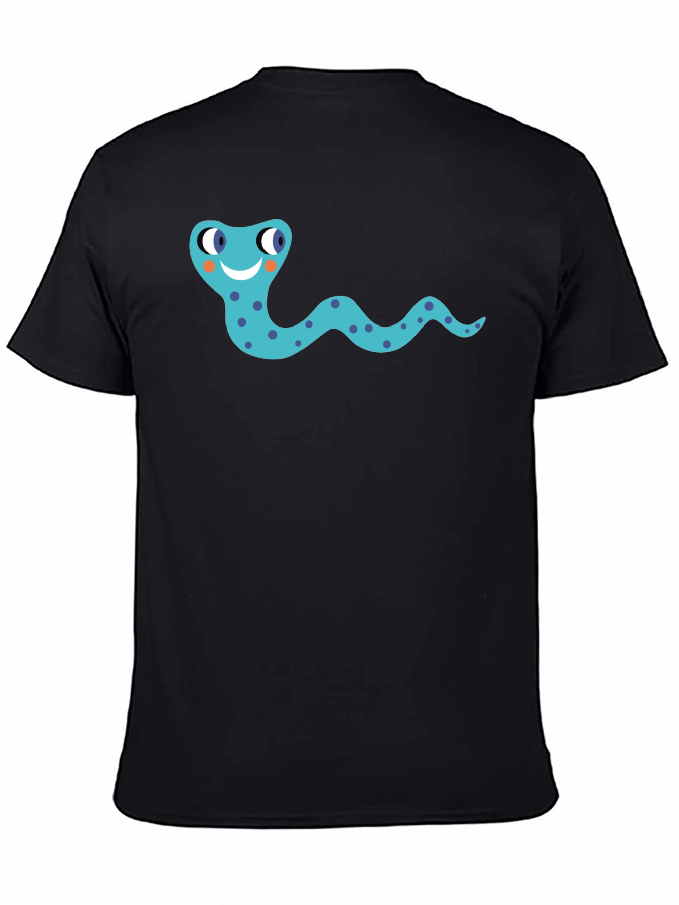 Snake Graphic Black T-Shirt