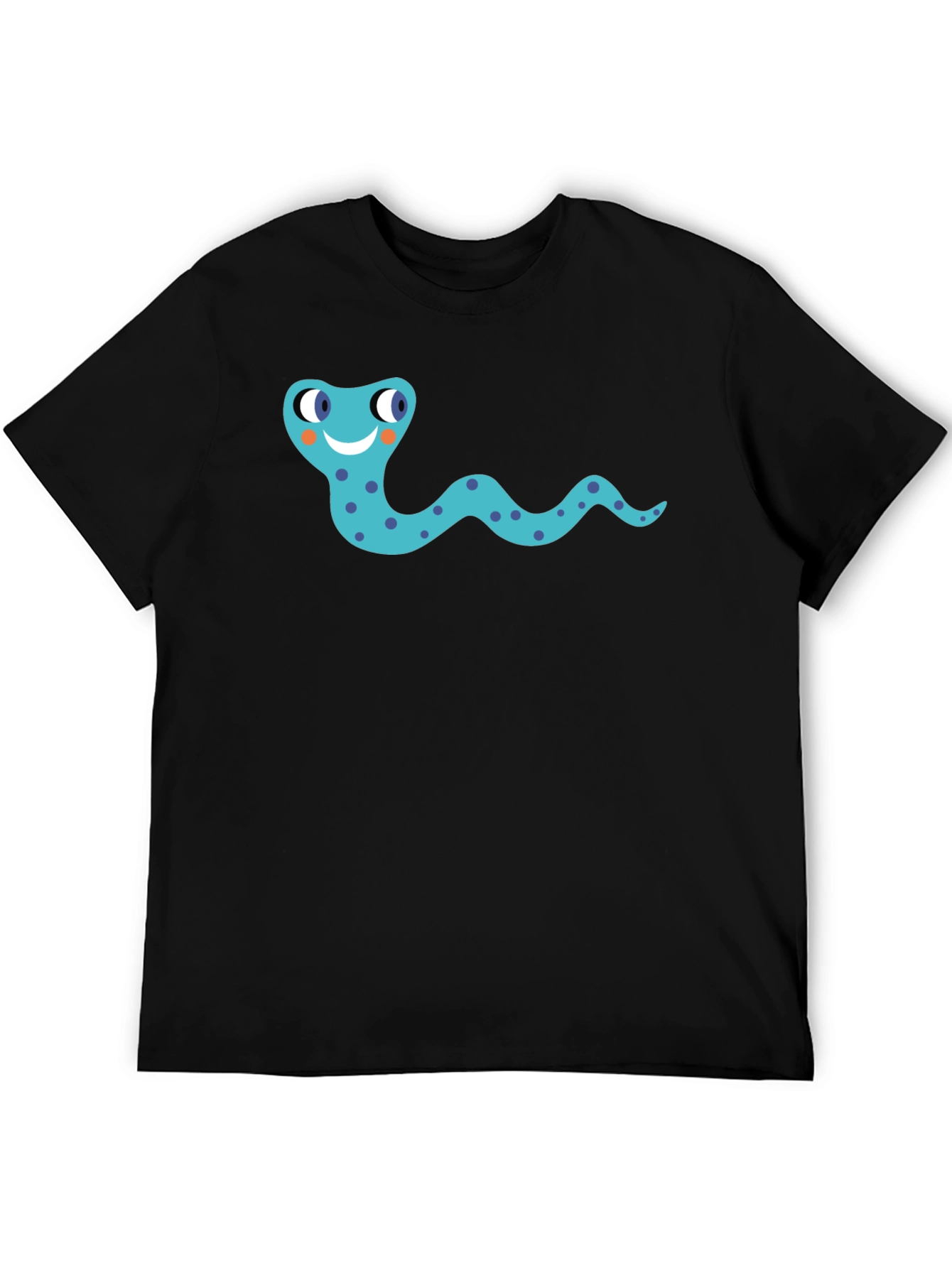 Snake Graphic Black T-Shirt