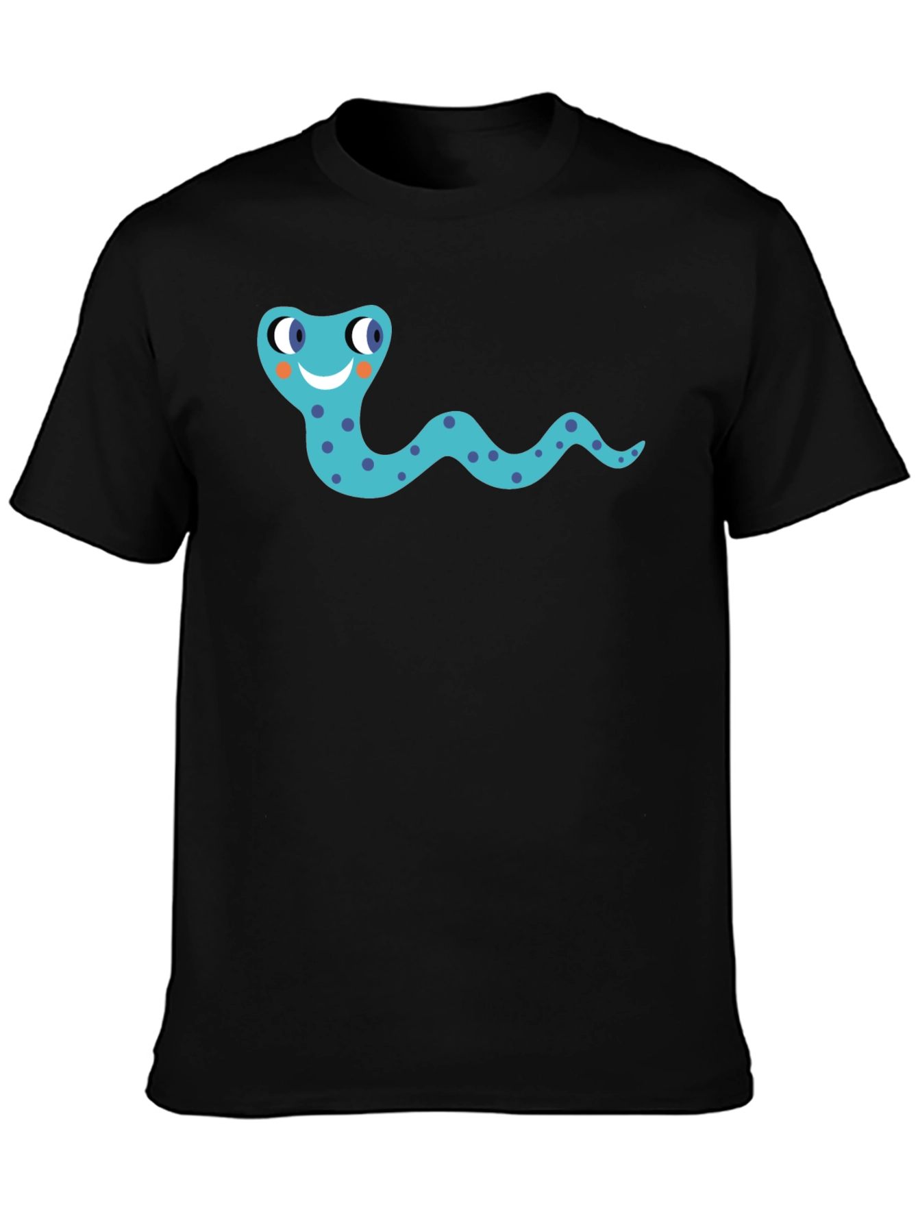 Snake Graphic Black T-Shirt