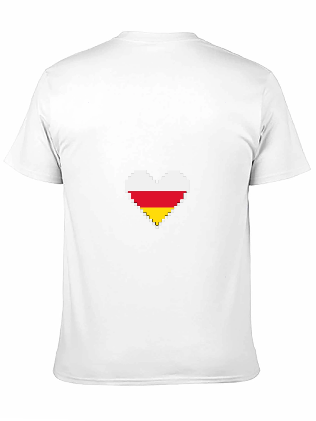 Pixel Heart Flag T-Shirt