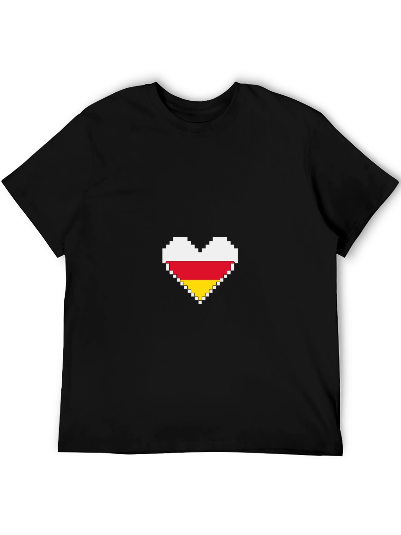 Pixel Heart Flag T-Shirt