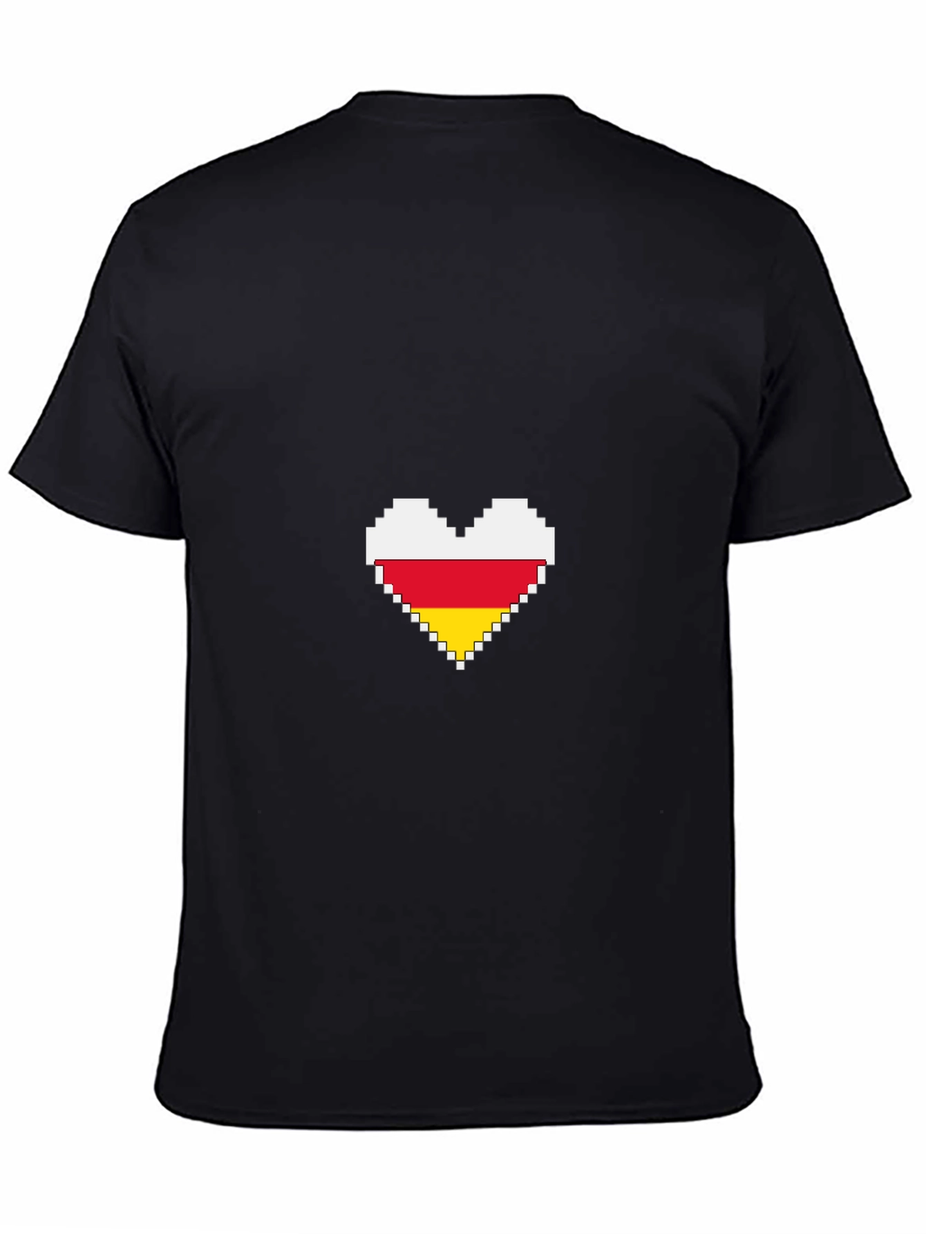 Pixel Heart Flag T-Shirt