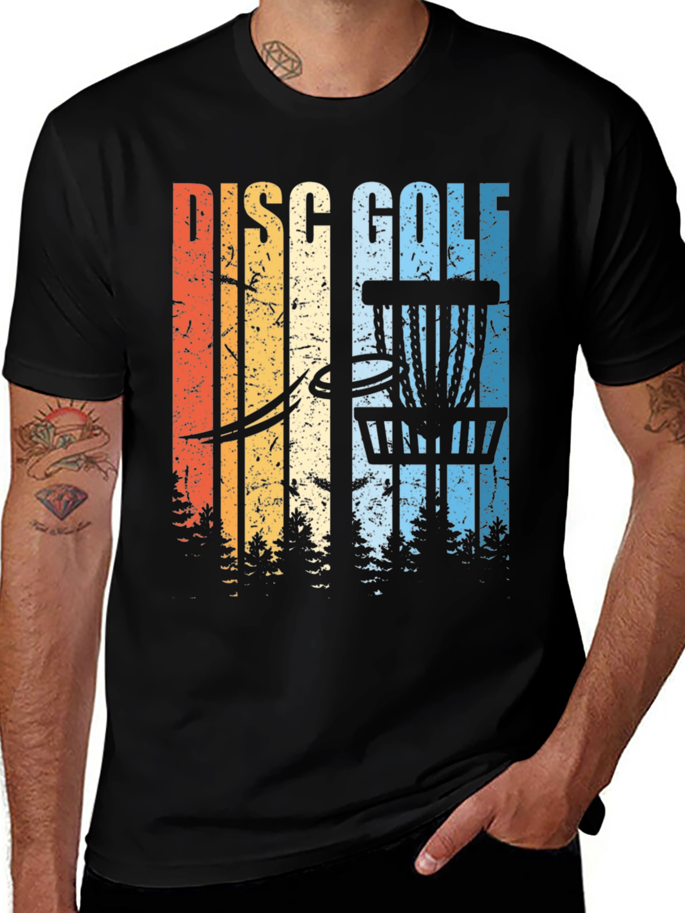 Retro Disc Golf T-Shirt