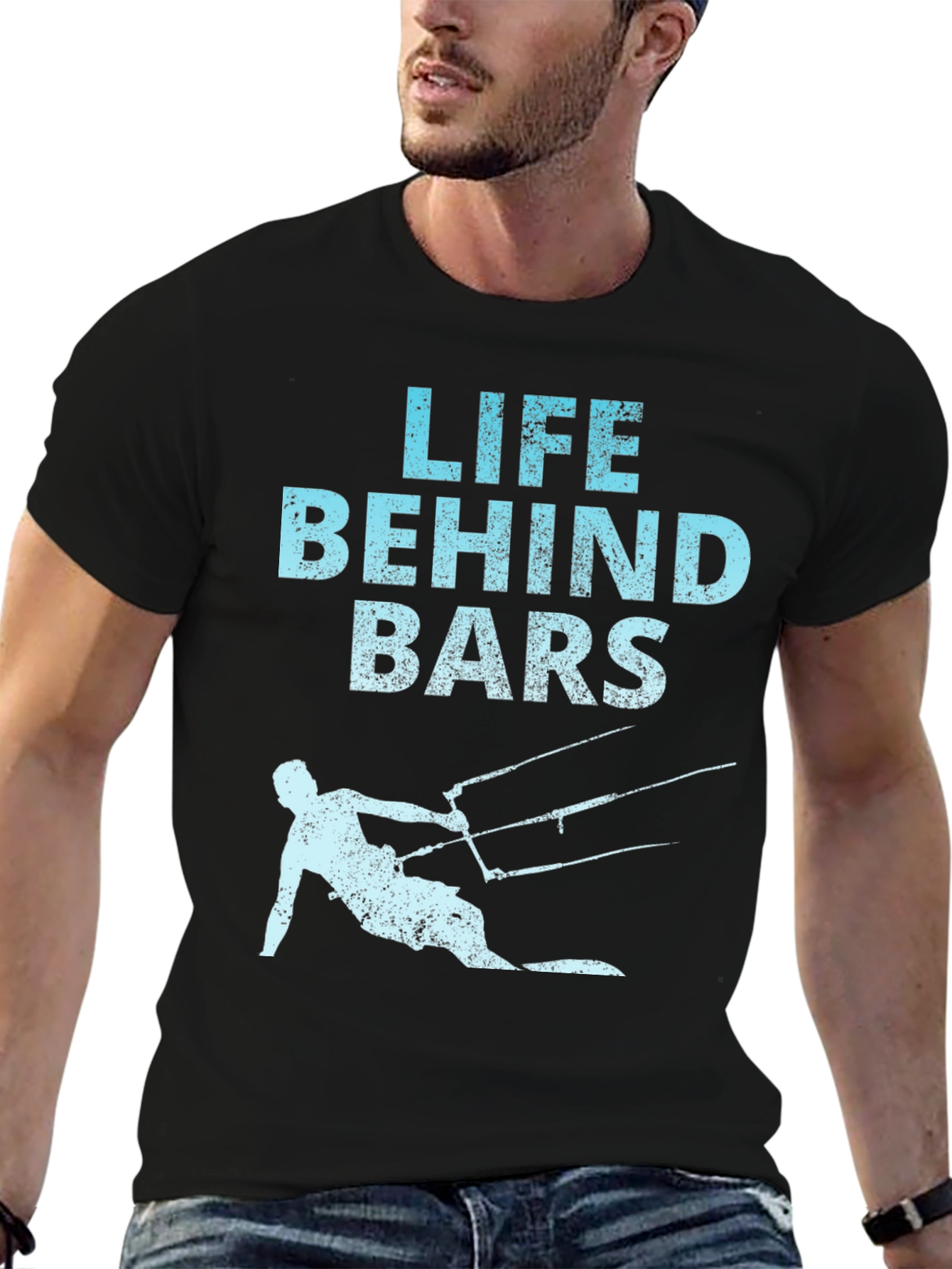 Life Behind Bars Kitesurfing T-Shirt