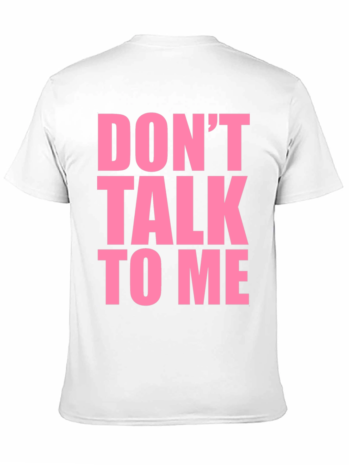 Dont Talk To Me Graphic Tee - Black