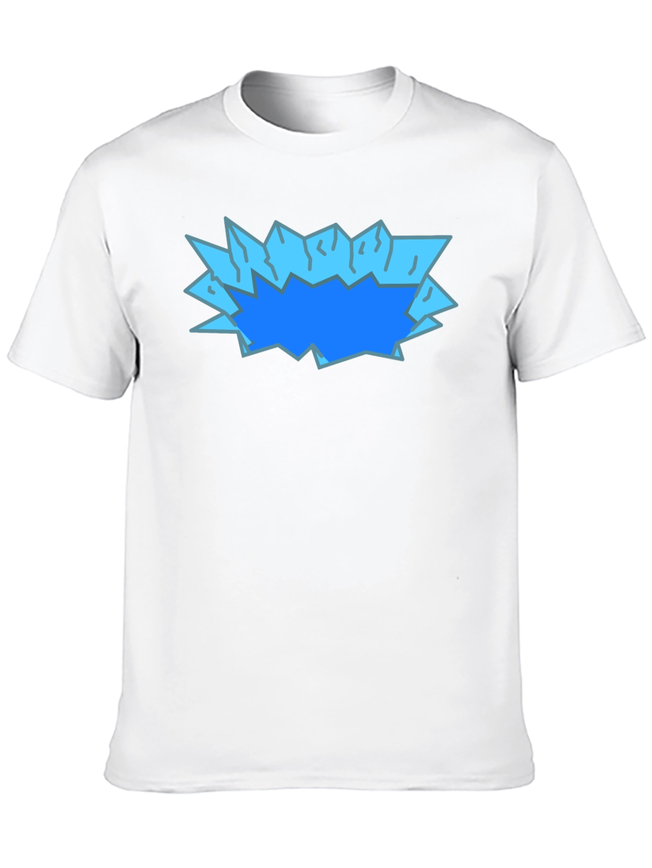 Ice Shatter Graphic Tee - Bold & Unique Design