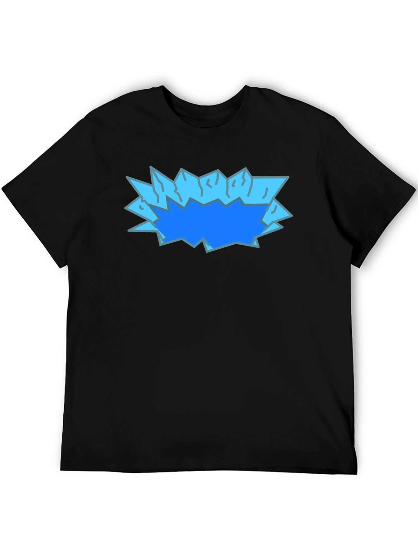 Ice Shatter Graphic Tee - Bold & Unique Design