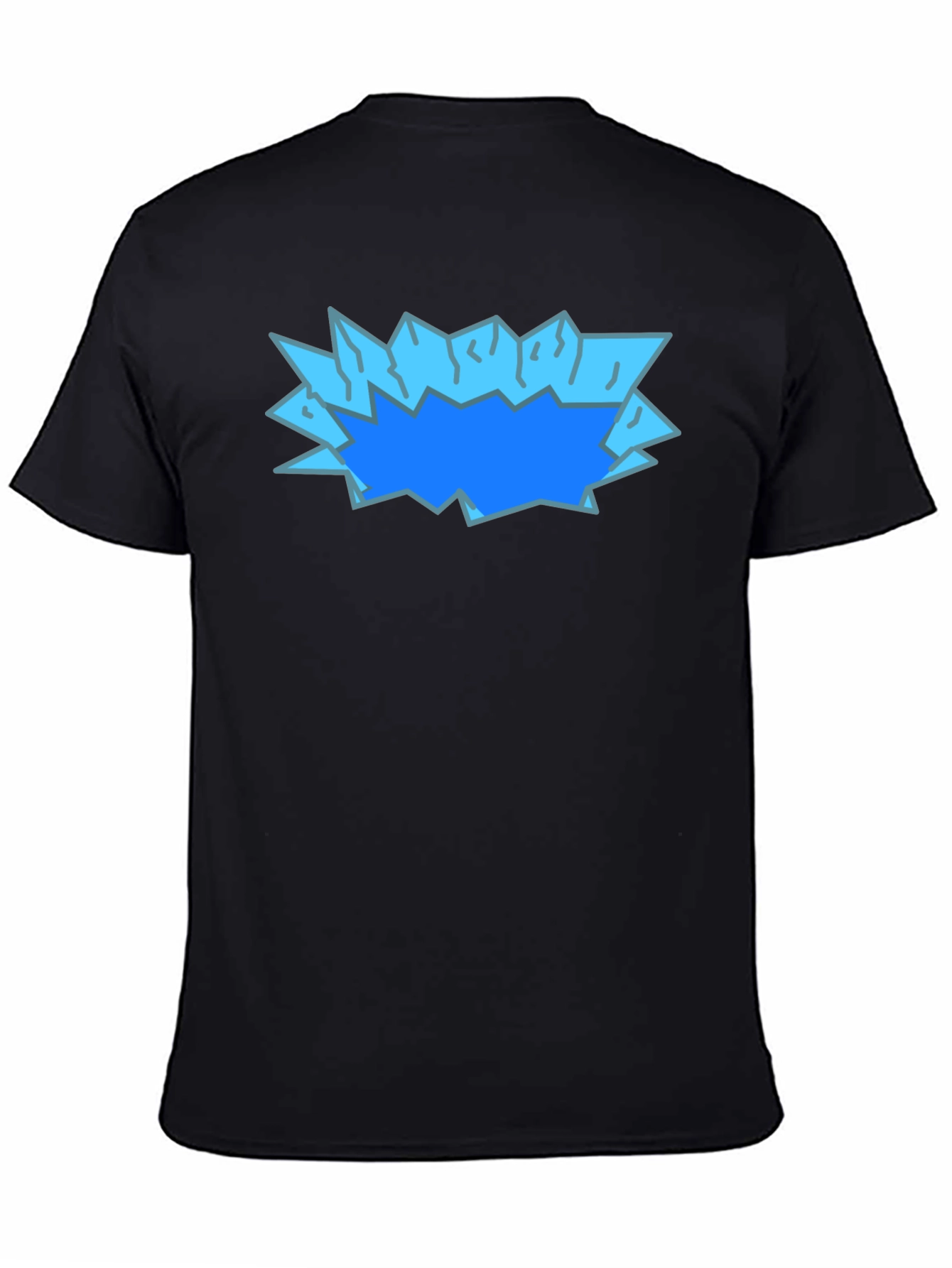 Ice Shatter Graphic Tee - Bold & Unique Design