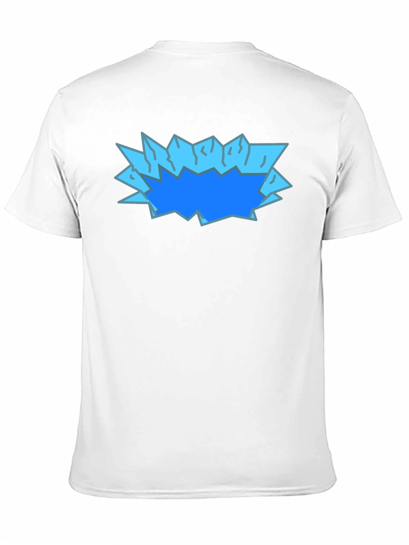 Ice Shatter Graphic Tee - Bold & Unique Design